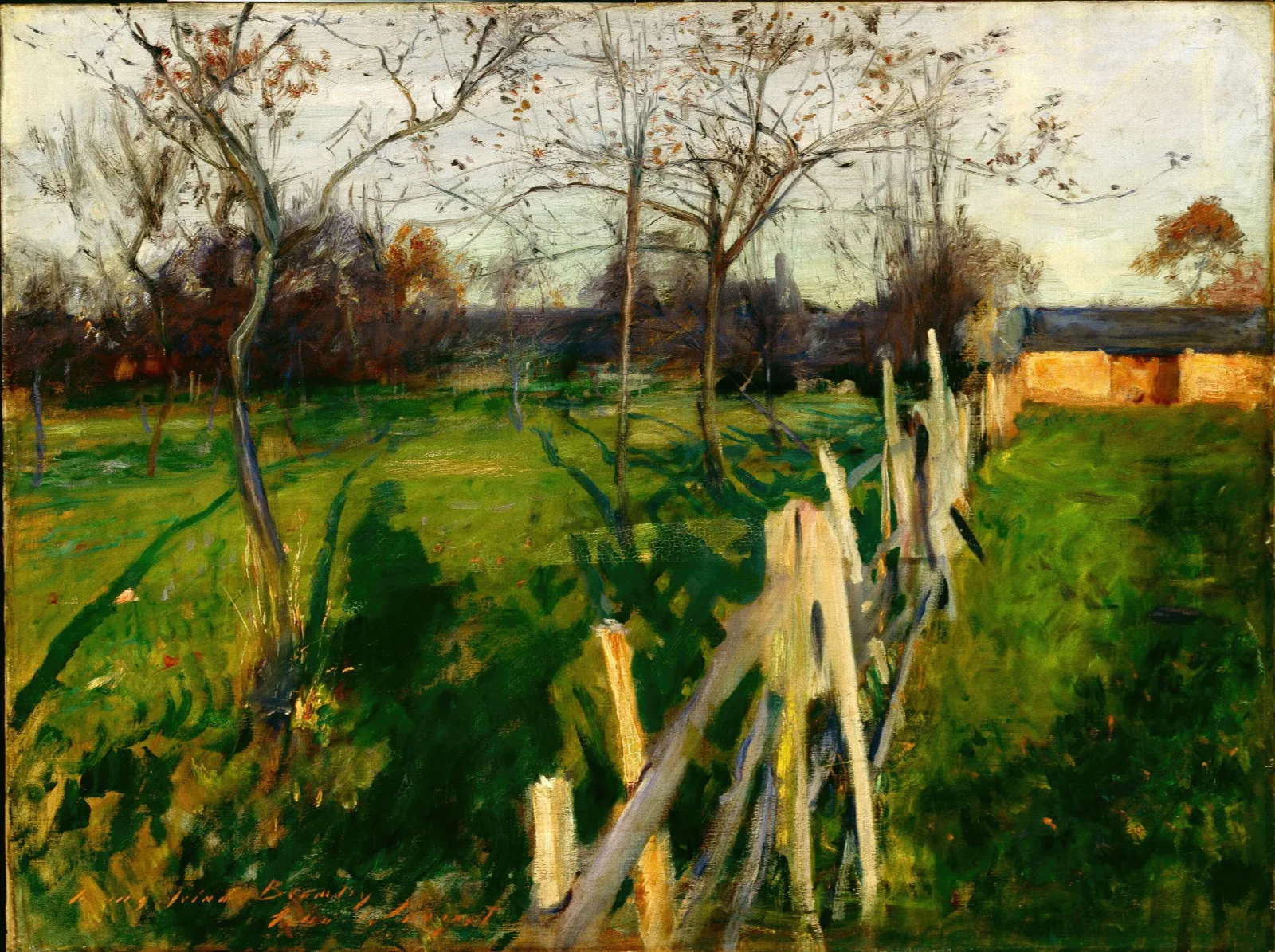 Home Fields Wall Art by John Singer Sargent - Canvas Print
