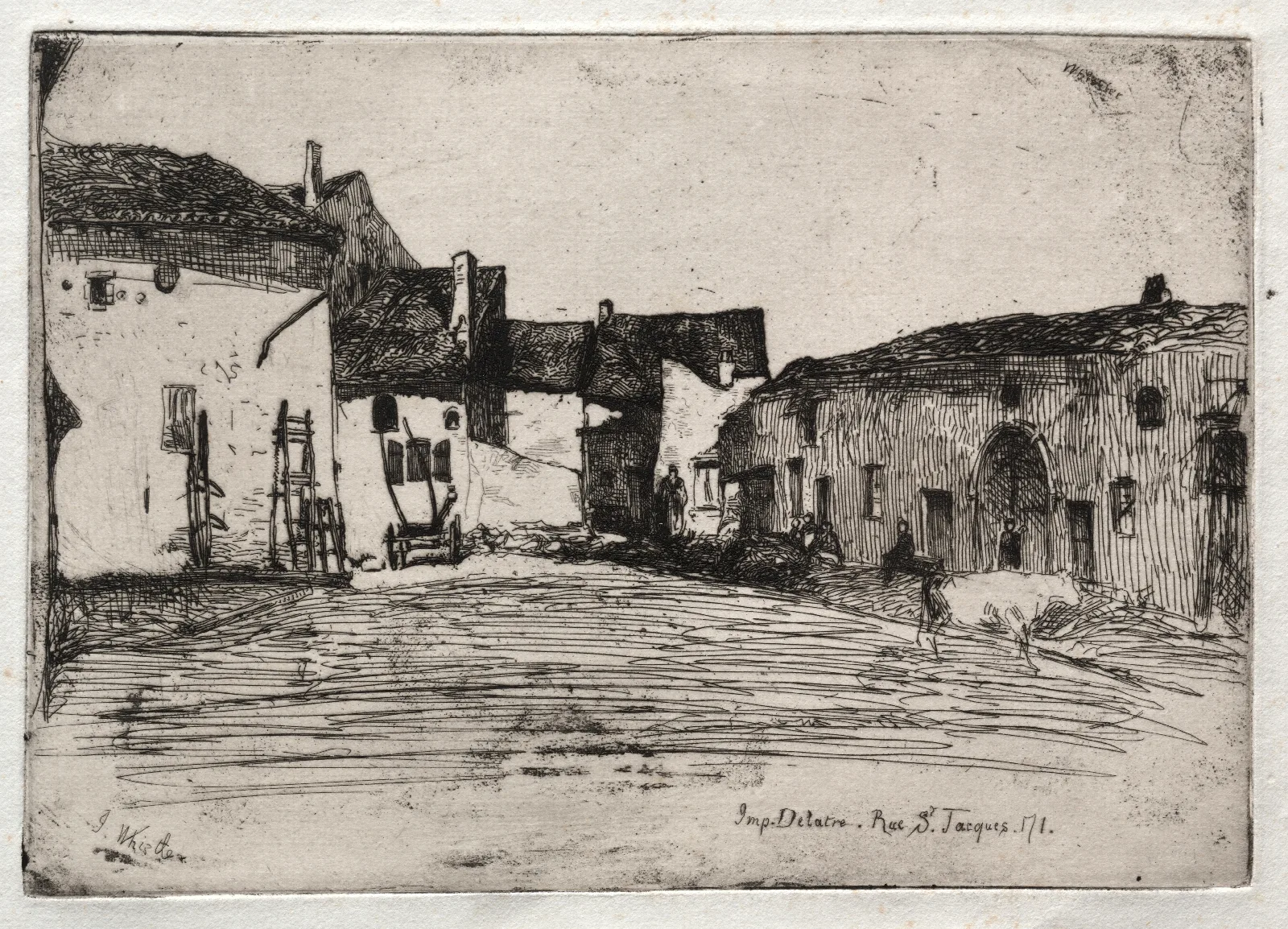 Liverdun Wall Art by James Abbott McNeill Whistler - Canvas Print