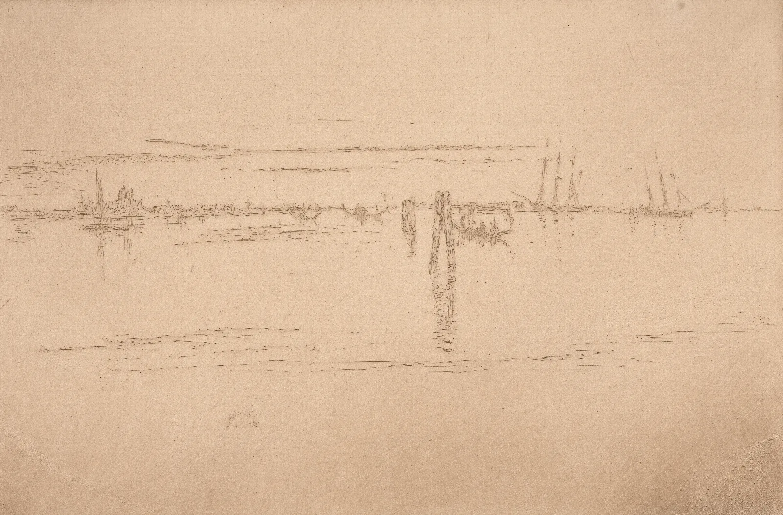 Long Lagoon Wall Art by James Abbott McNeill Whistler - Canvas Print