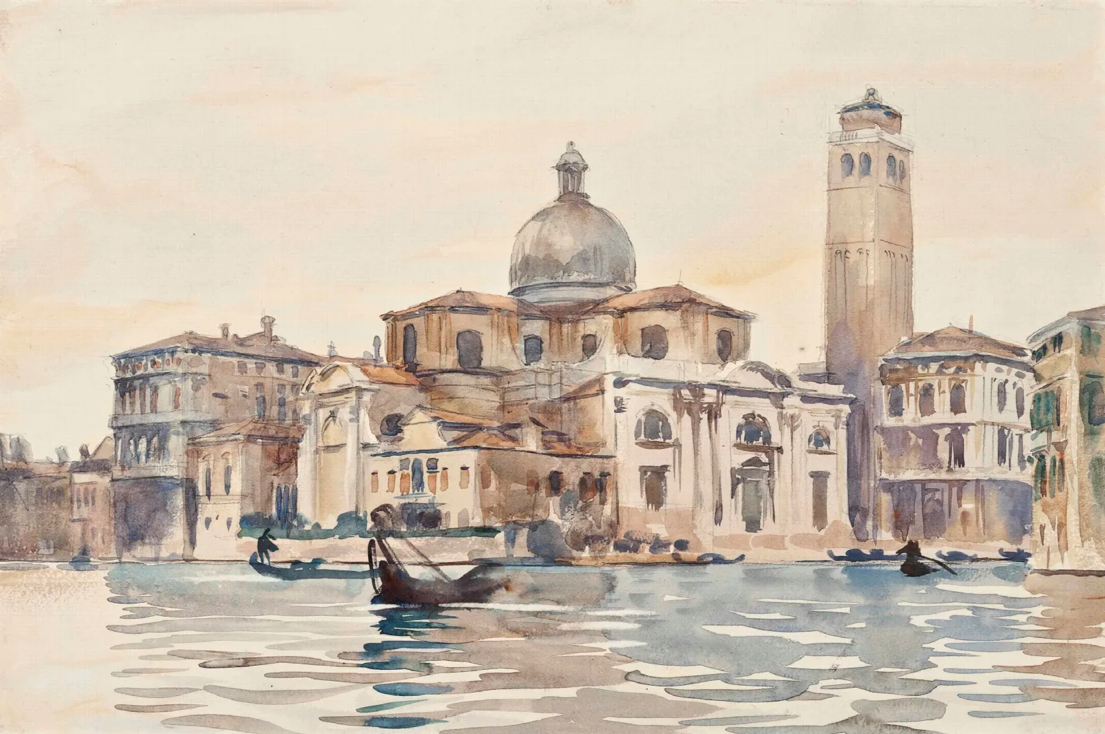 San Geremia 2 Wall Art by John Singer Sargent - Canvas Print