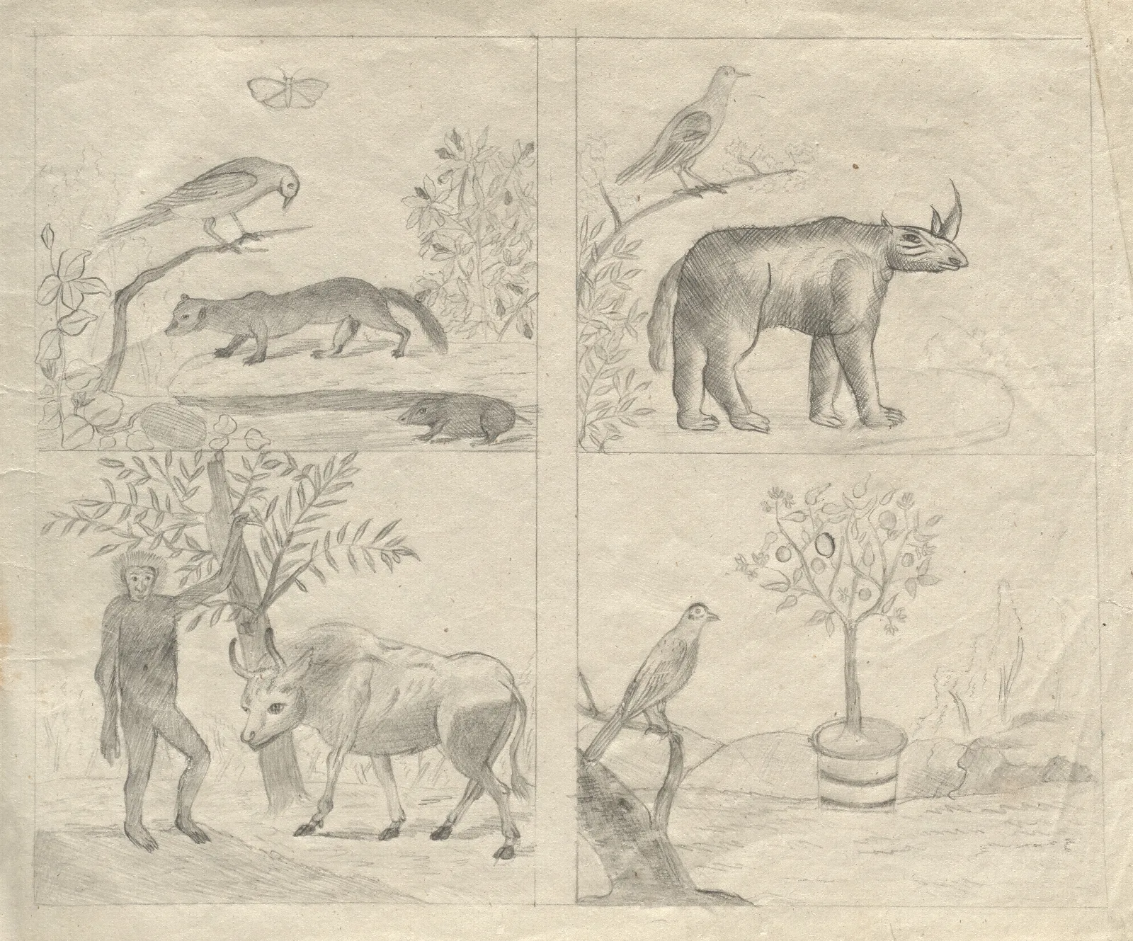 Sketchbook 27 Wall Art by Hans Thoma - Canvas Print
