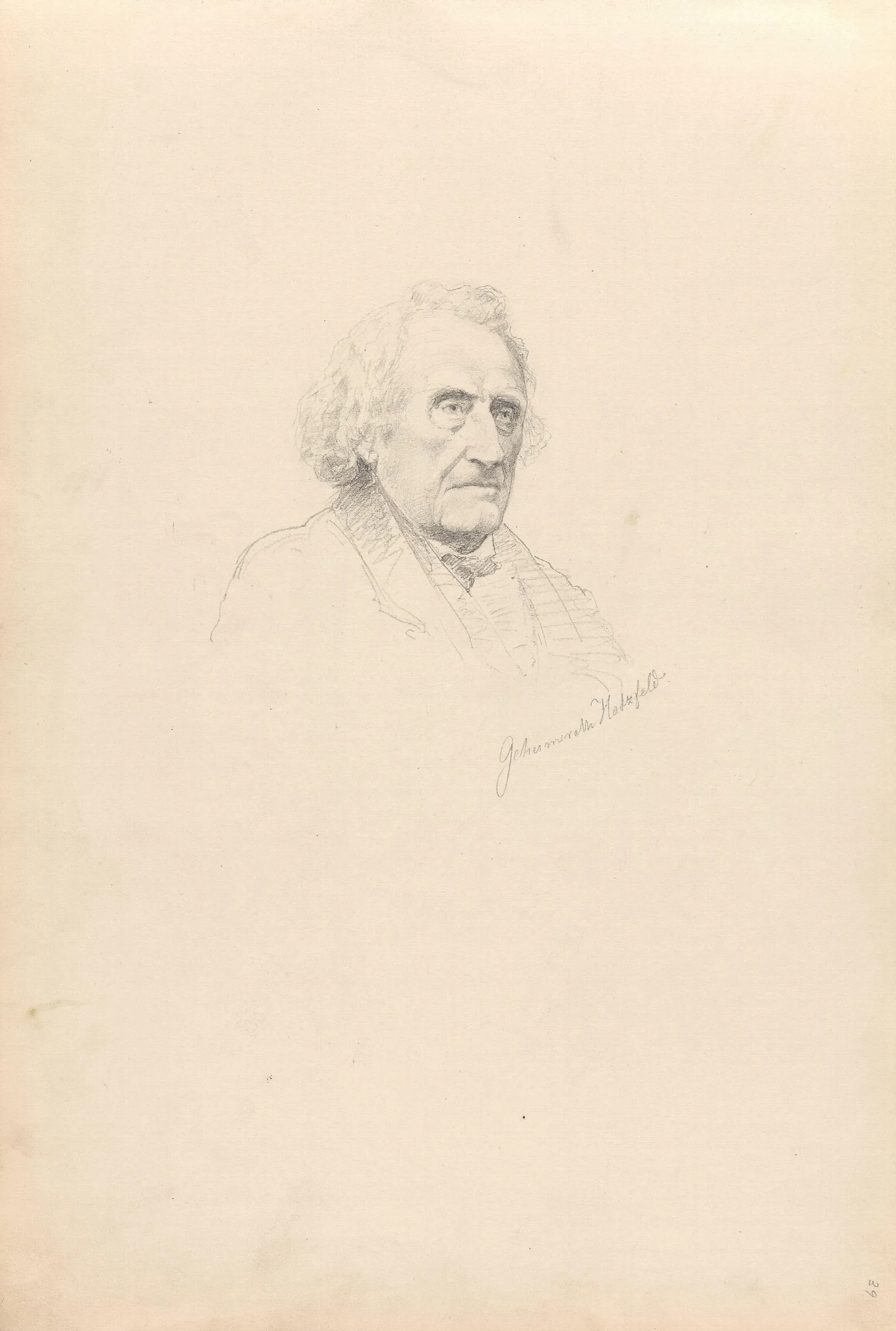 Geheimrat Hatzfeld Wall Art by Adolph Tidemand - Canvas Print