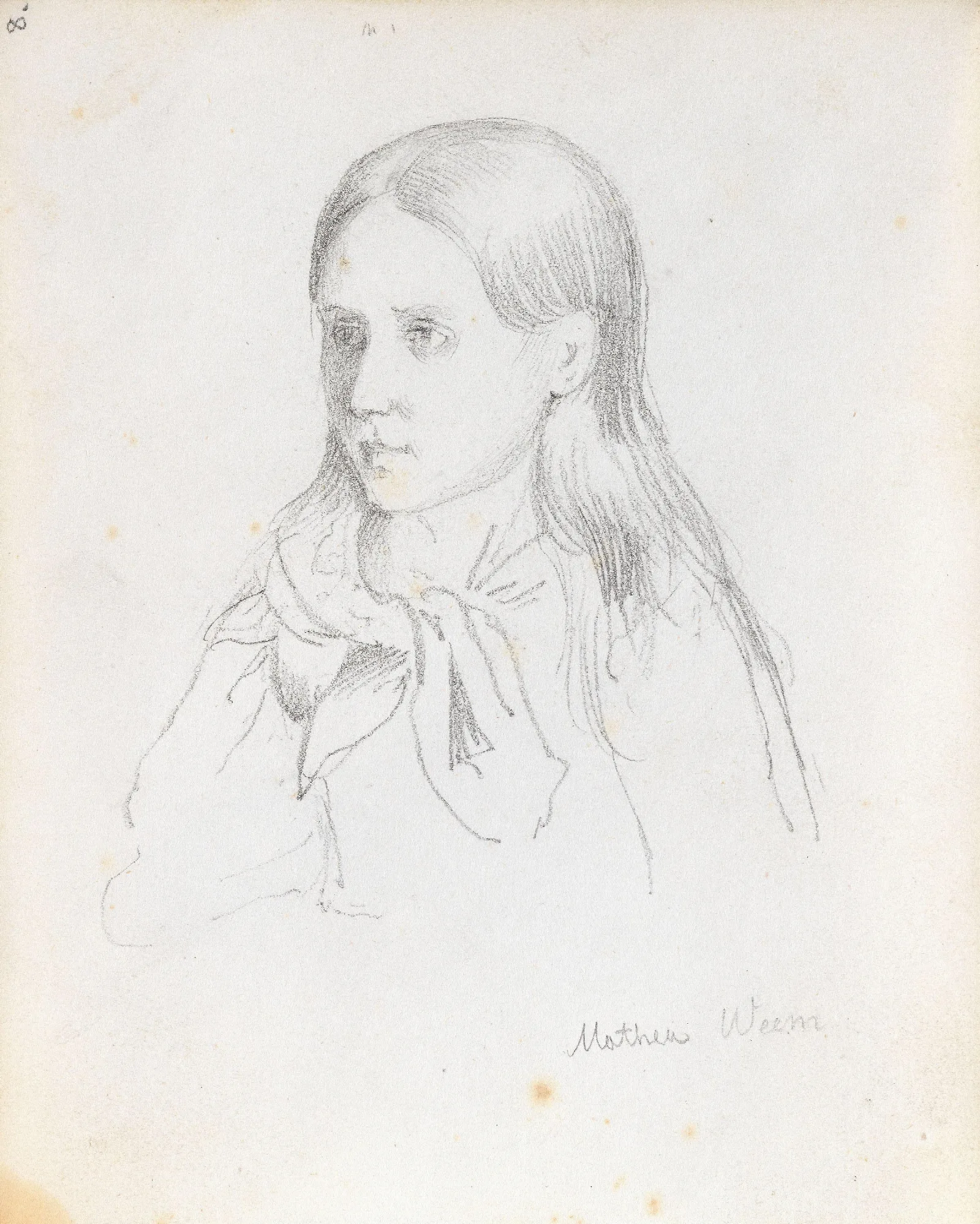 Mathea Weem Wall Art by Adolph Tidemand - Canvas Print