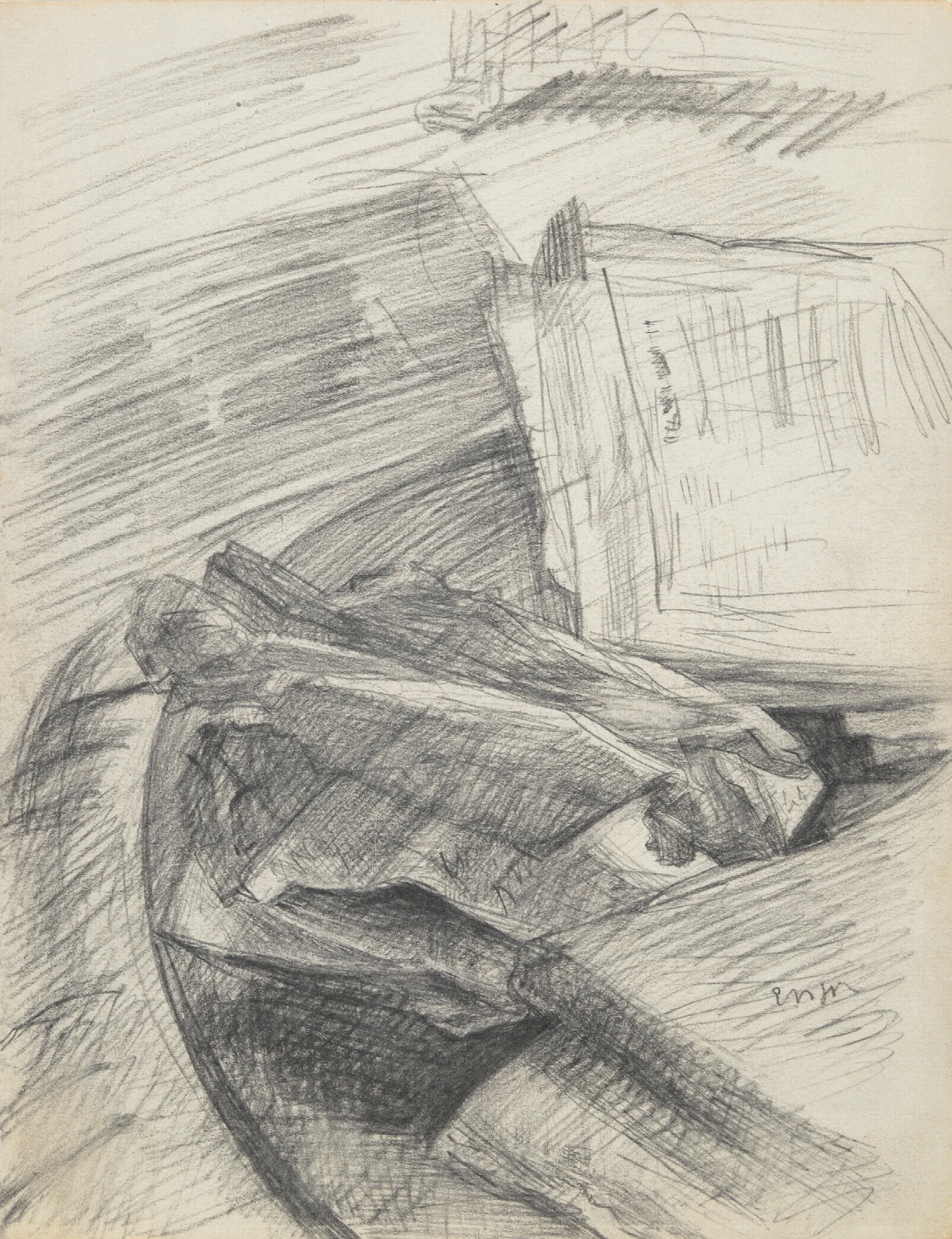 Papers And Books Arranged On A Table Wall Art by James Ensor - Canvas Print