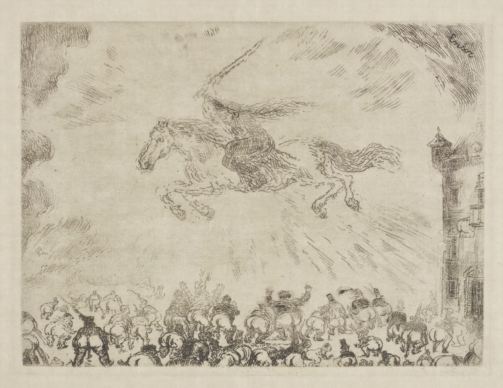 De Engel Des Verderfs Wall Art by James Ensor - Canvas Print
