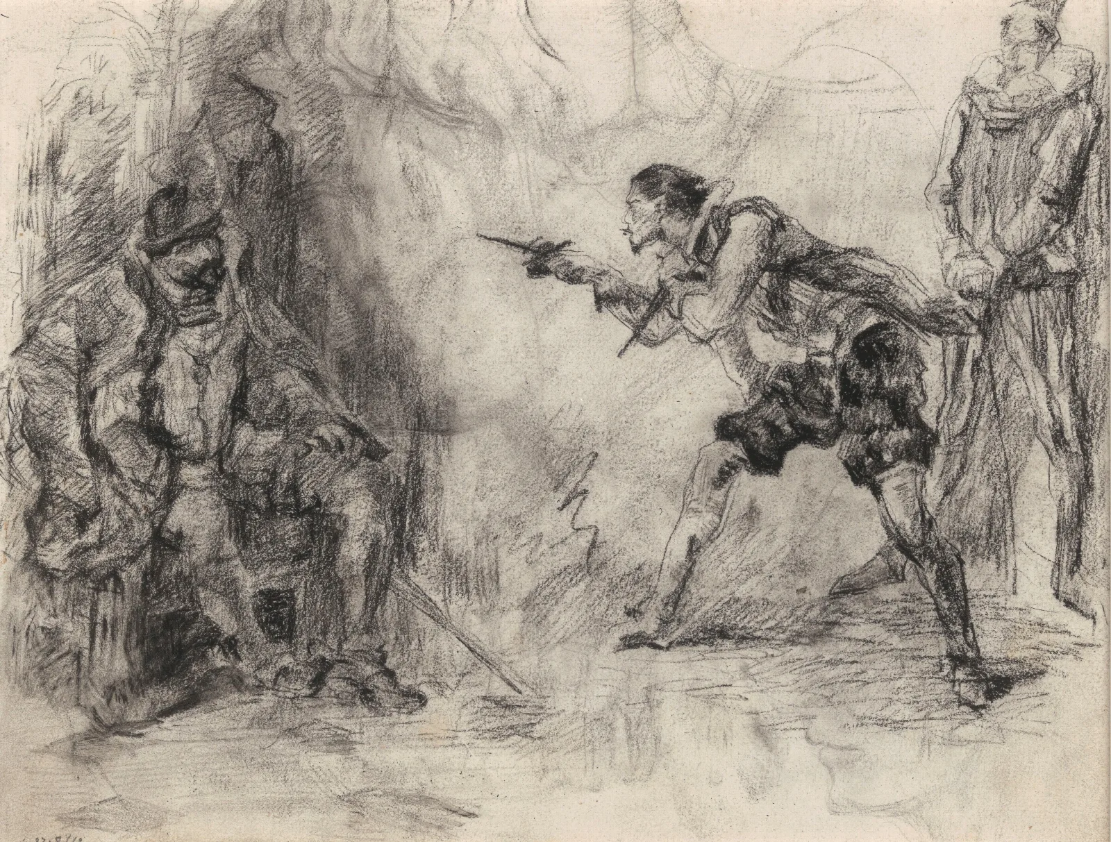 Don Quixote 25 Wall Art by James Ensor - Canvas Print