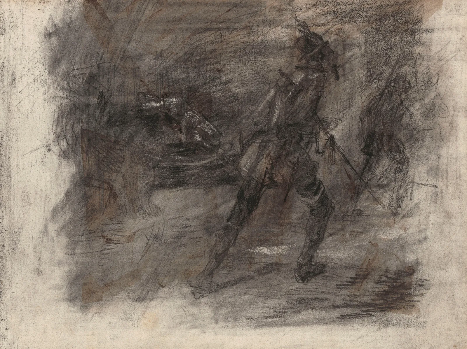 Don Quixote 33 Wall Art by James Ensor - Canvas Print