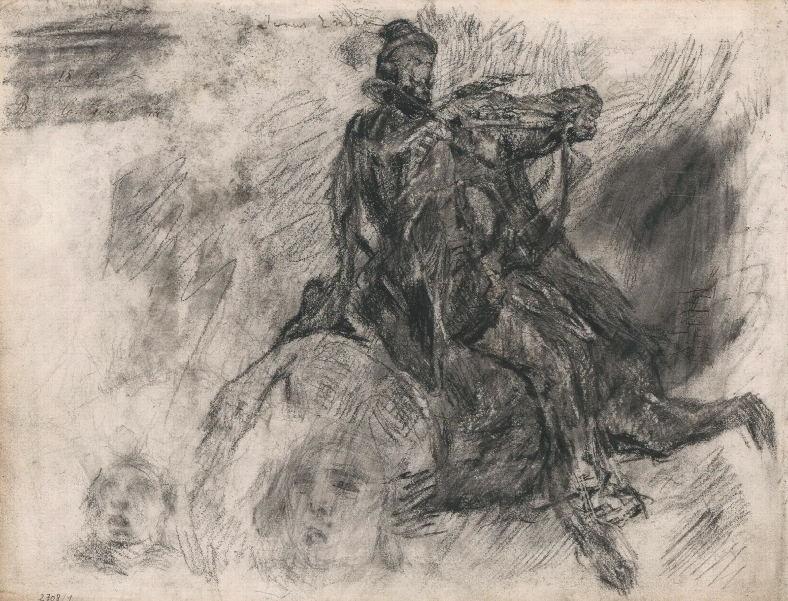 Don Quixote 39 Wall Art by James Ensor - Canvas Print