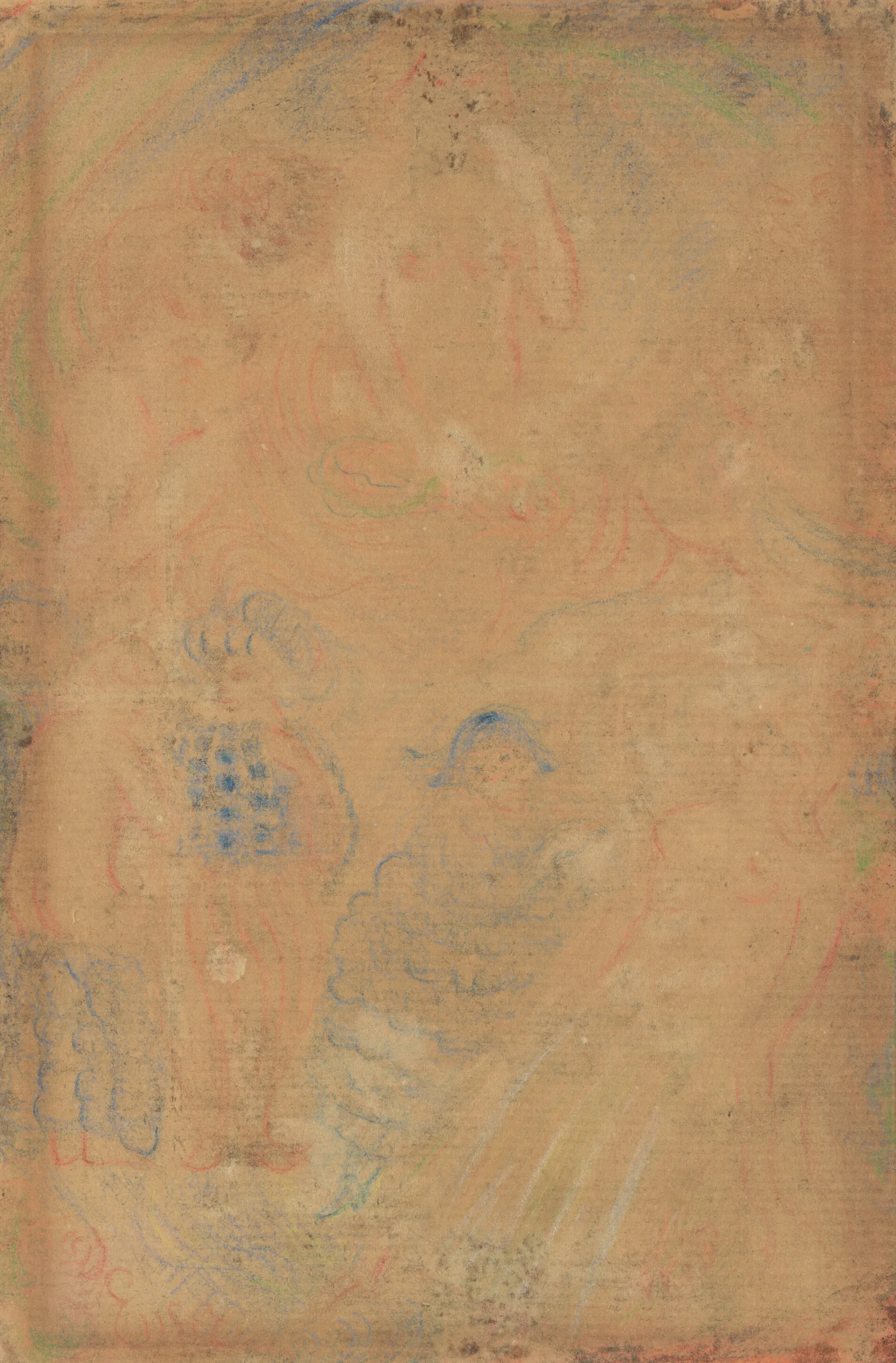 Naakten En Harlekijnen Wall Art by James Ensor - Canvas Print