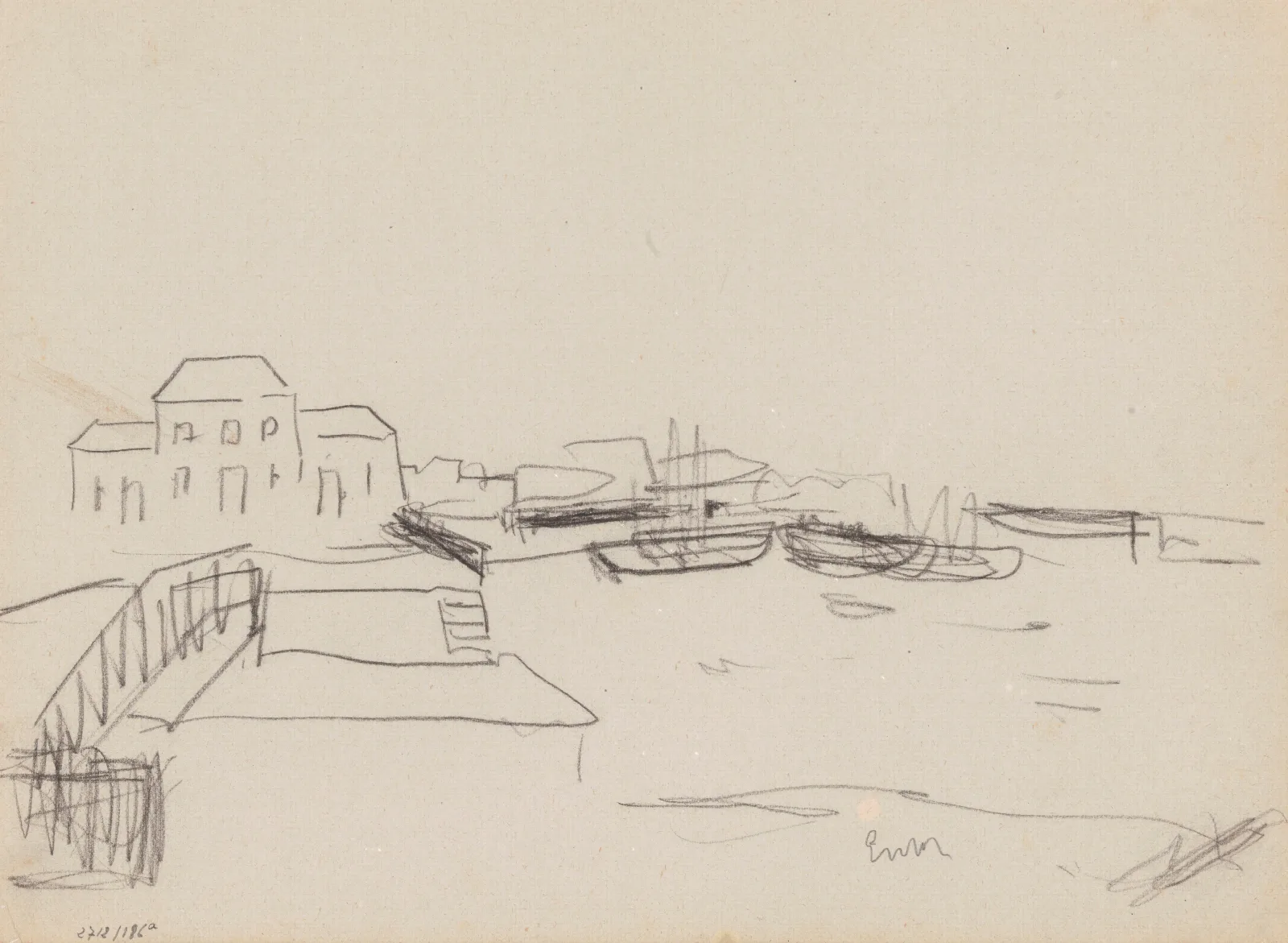 Ostend View From The Station Wall Art by James Ensor - Canvas Print