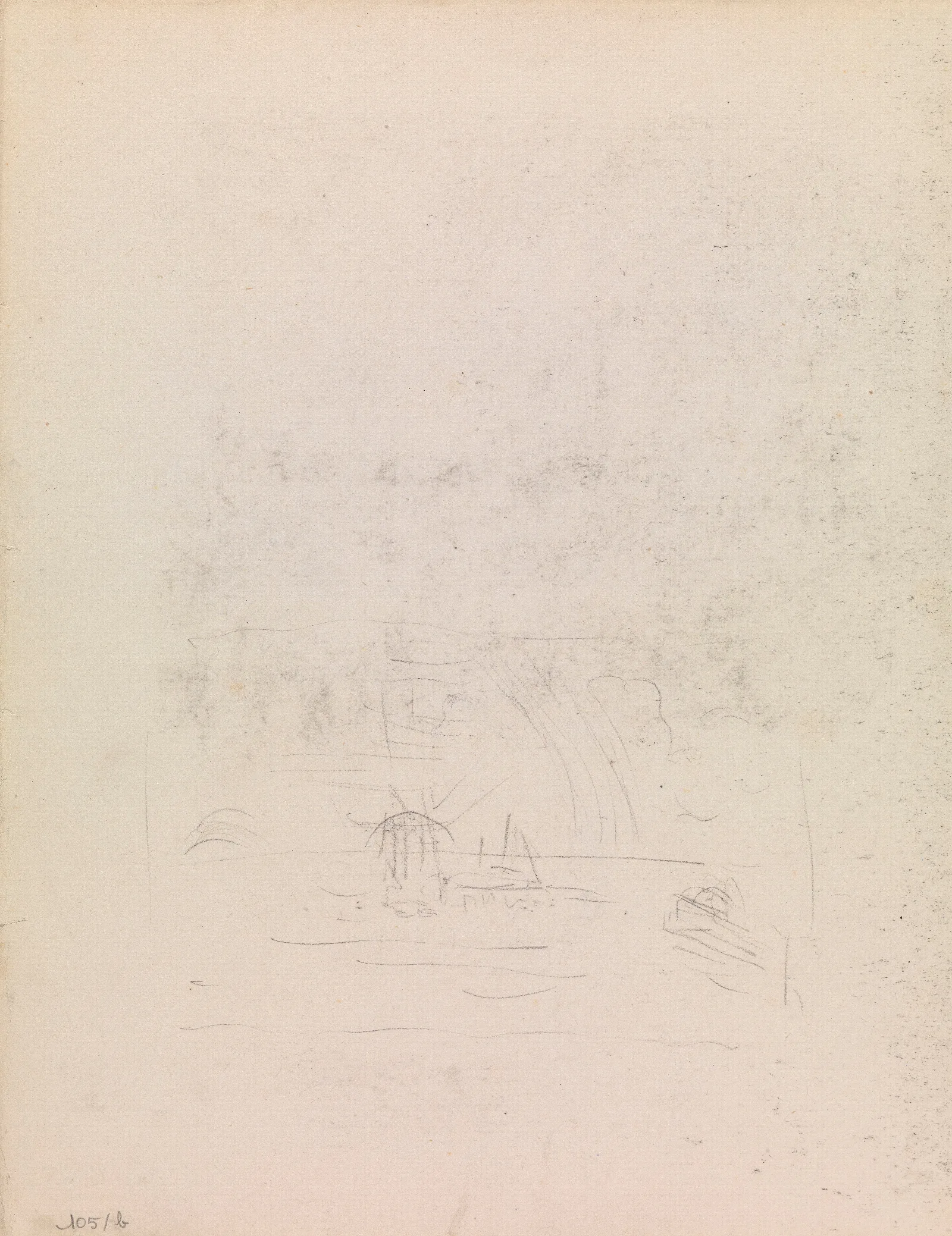 Outline Of A Marine Wall Art by James Ensor - Canvas Print