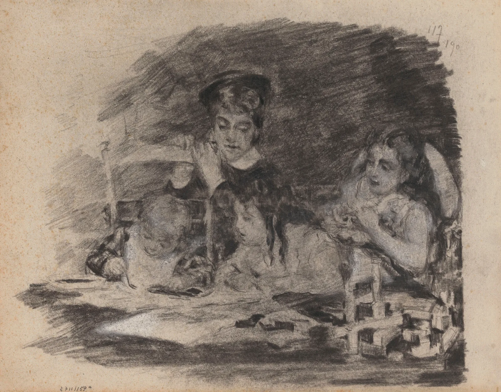 The Master Painter 2 Wall Art by James Ensor - Canvas Print