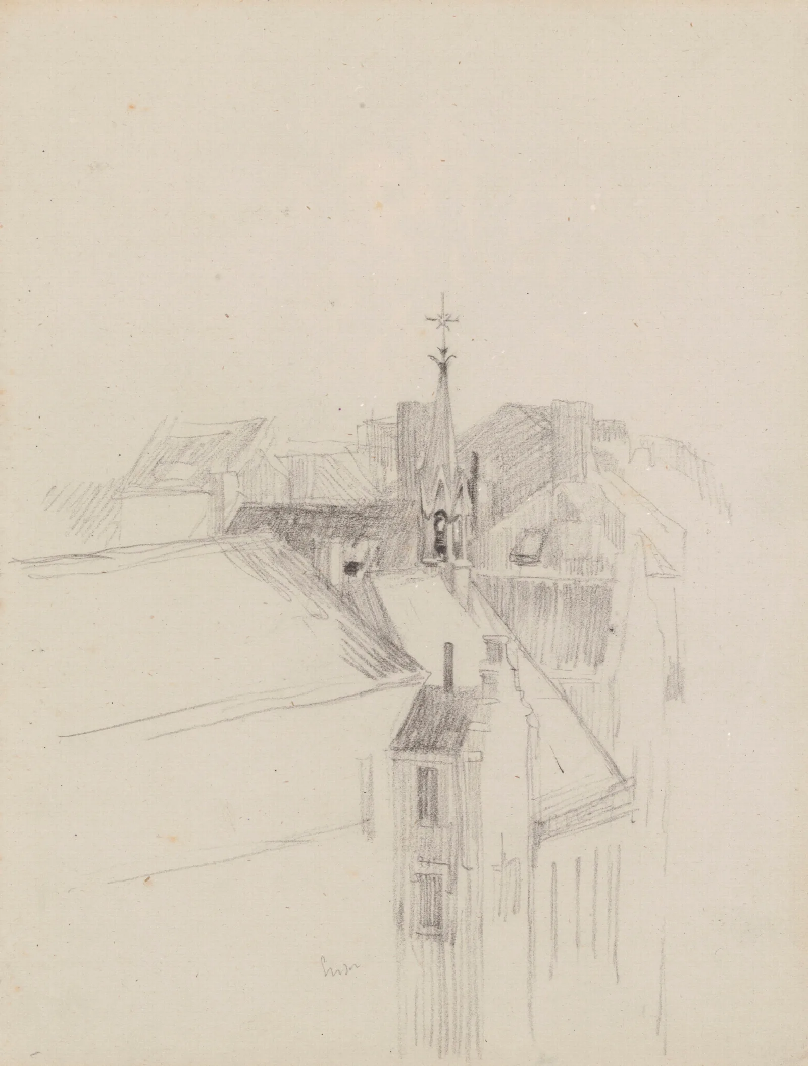 Van Iseghemlaan In Ostend Wall Art by James Ensor - Canvas Print