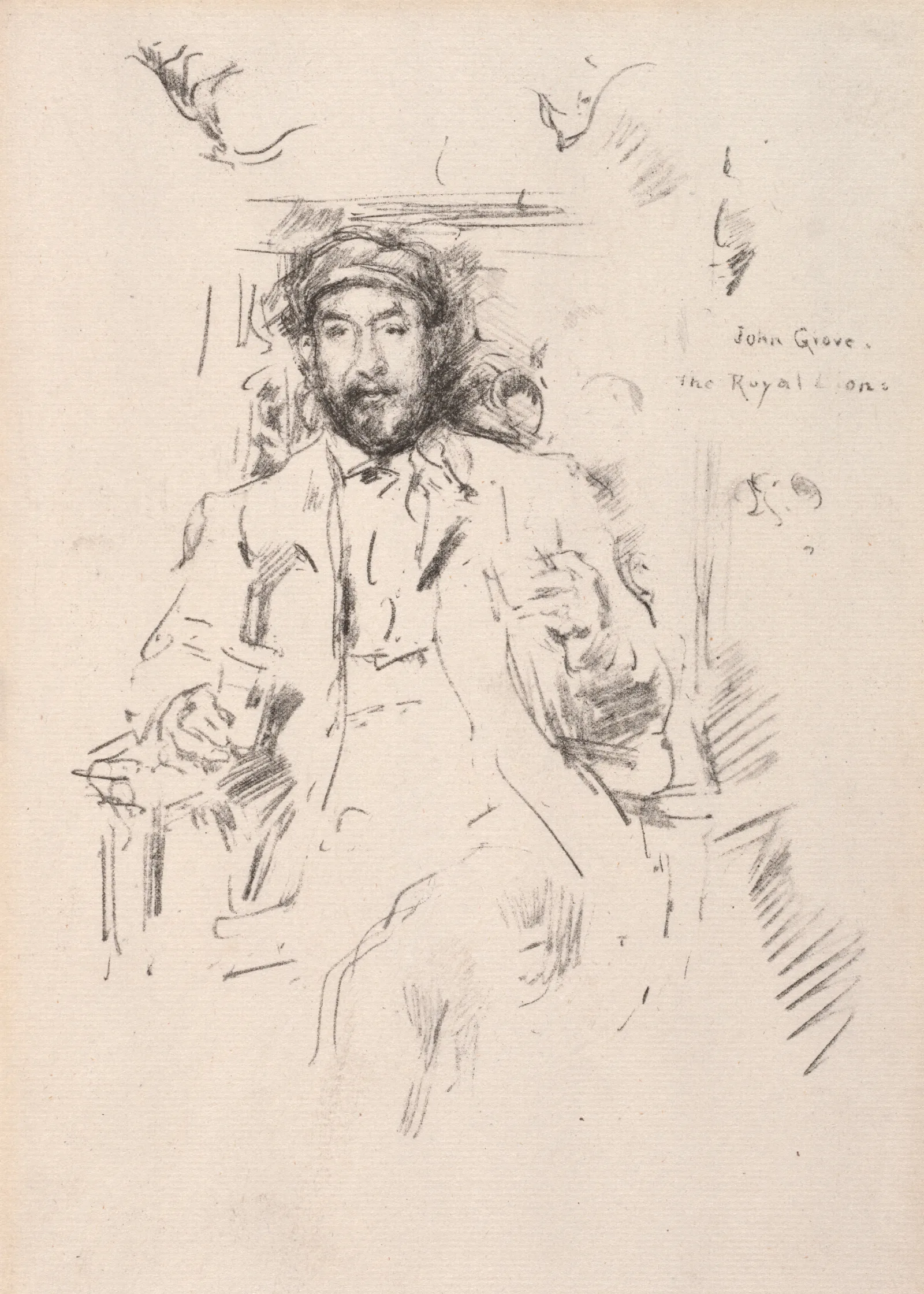 John Grove Wall Art by James Abbott McNeill Whistler - Canvas Print