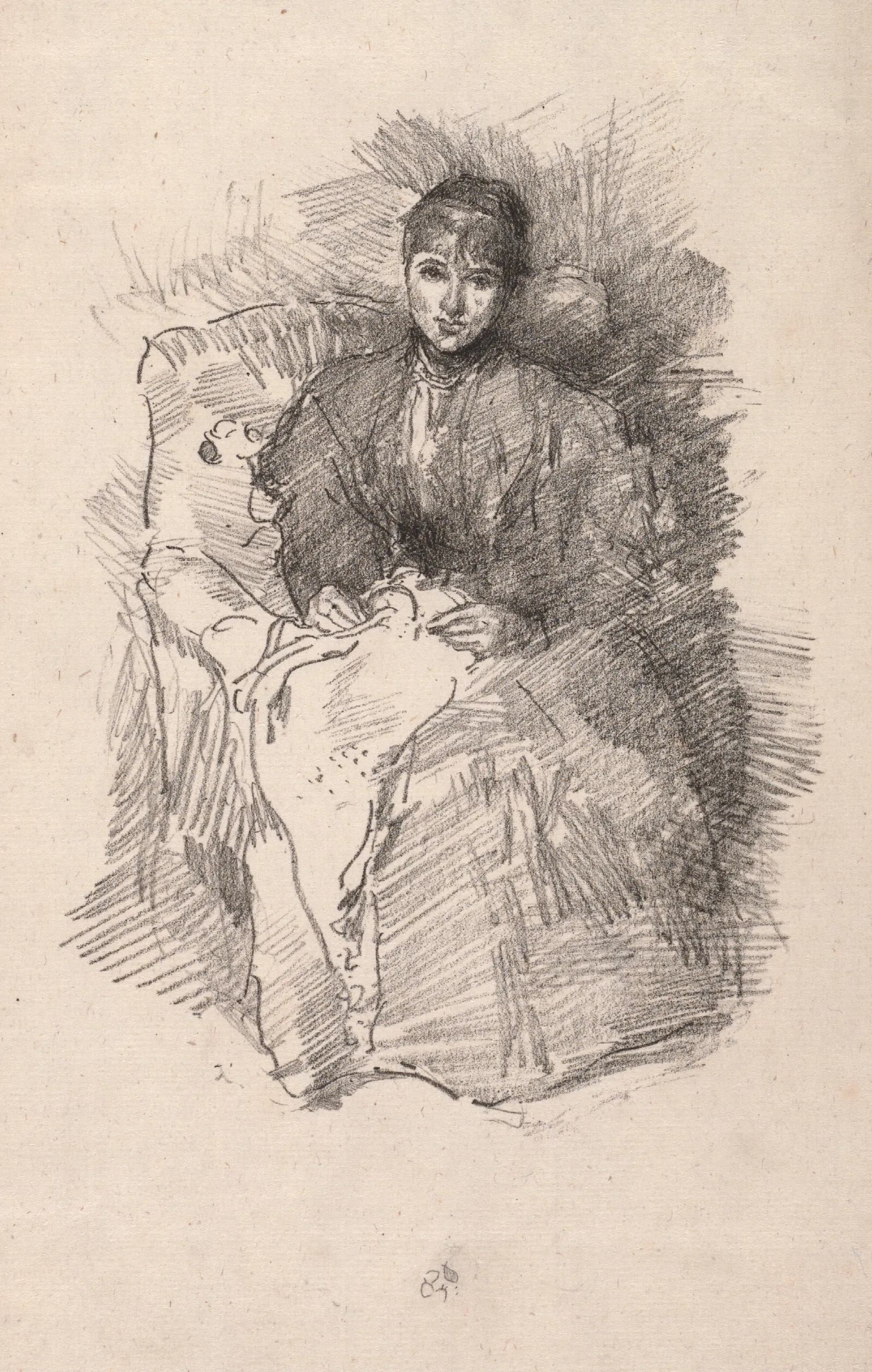 Needlework Wall Art by James Abbott McNeill Whistler - Canvas Print