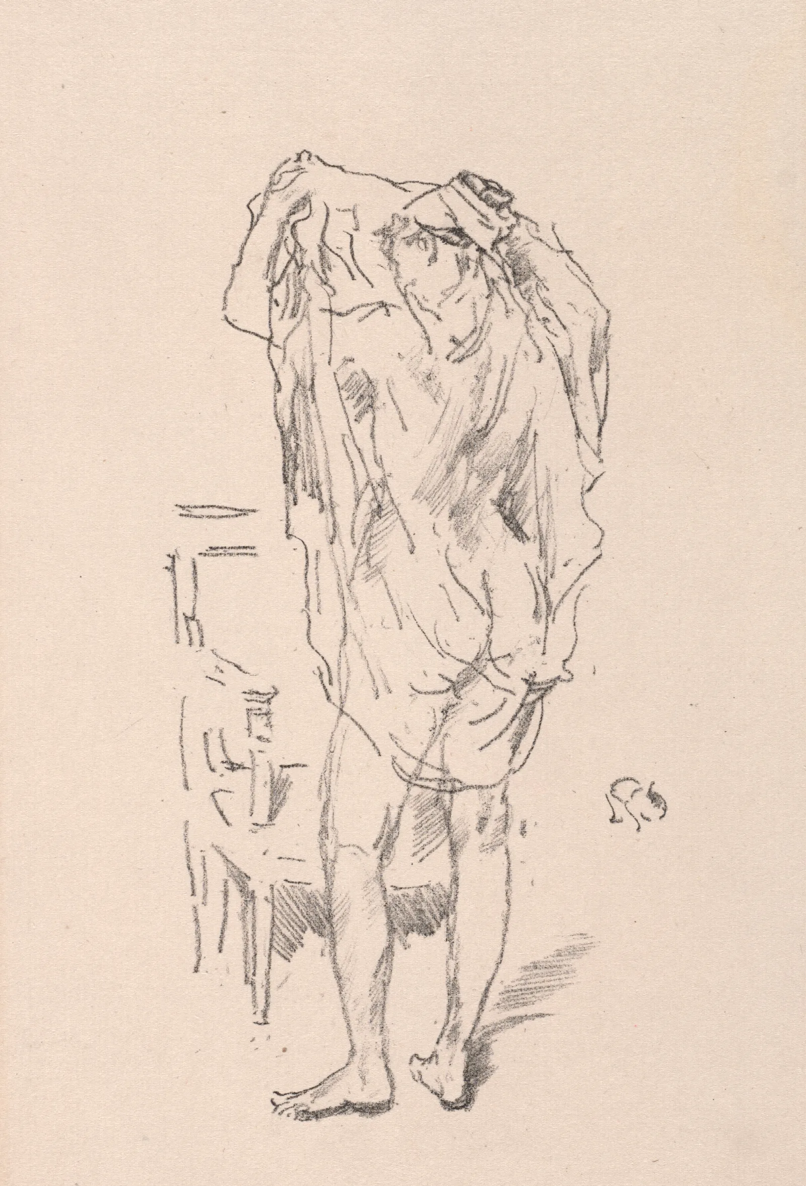 Study 5 Wall Art by James Abbott McNeill Whistler - Canvas Print