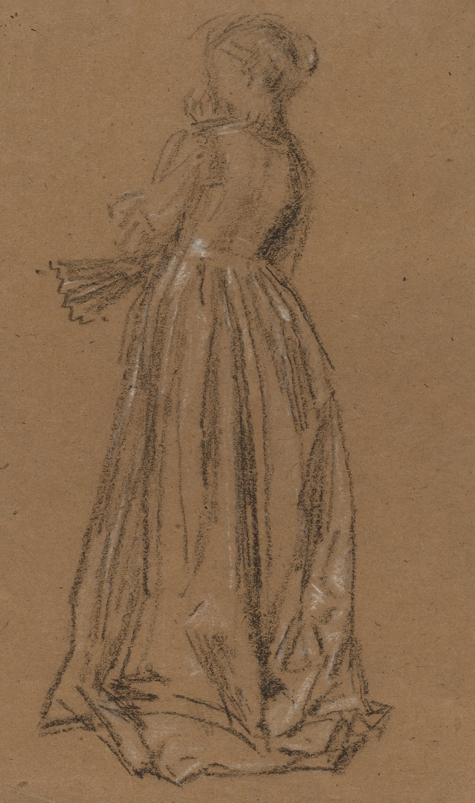 Woman With A Fan 3 Wall Art by James Abbott McNeill Whistler - Canvas Print
