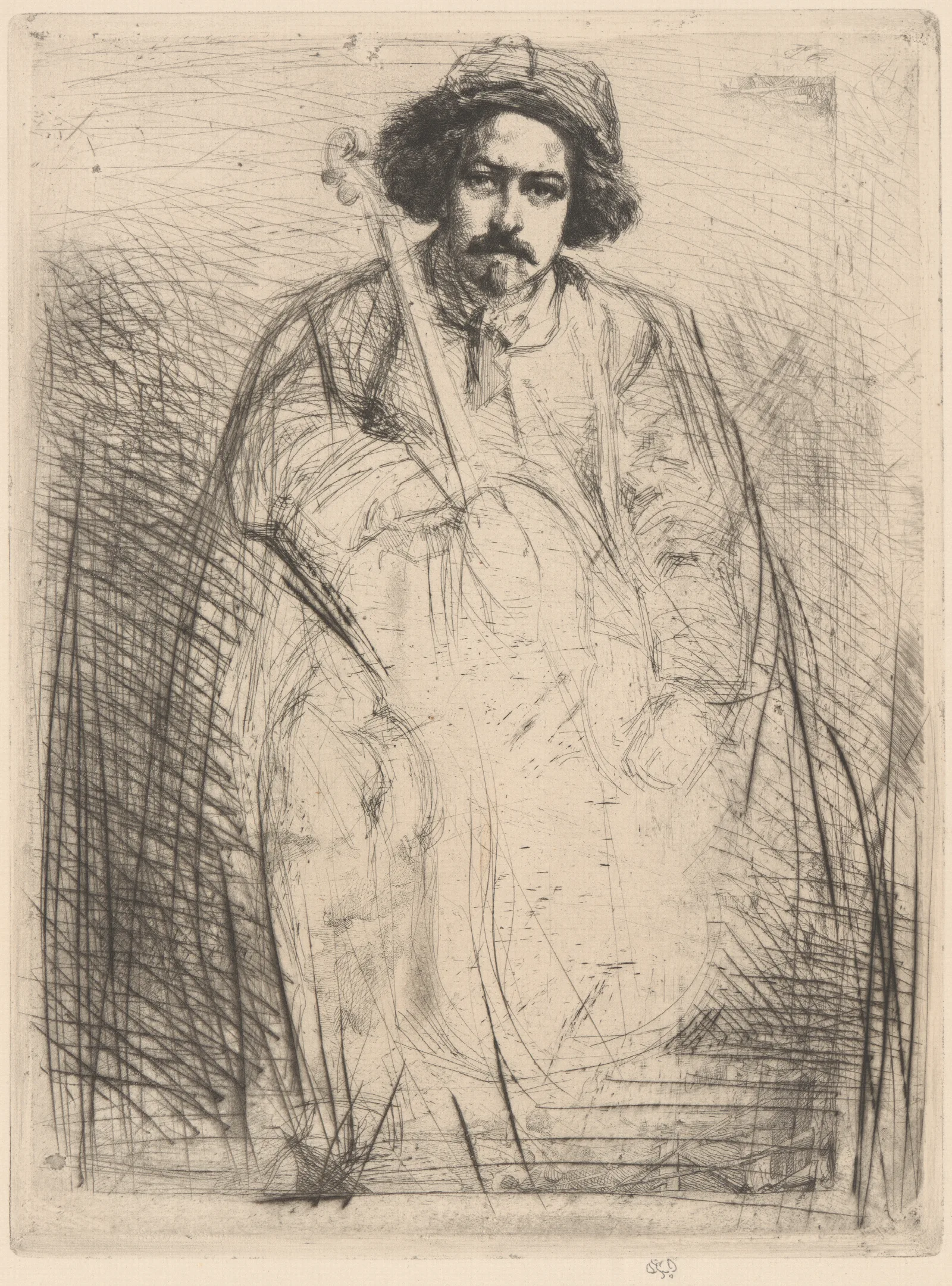 Becquet Wall Art by James Abbott McNeill Whistler - Canvas Print