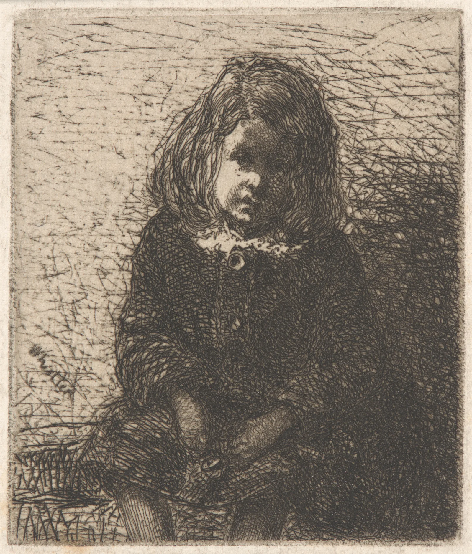 Little Arthur Wall Art by James Abbott McNeill Whistler - Canvas Print