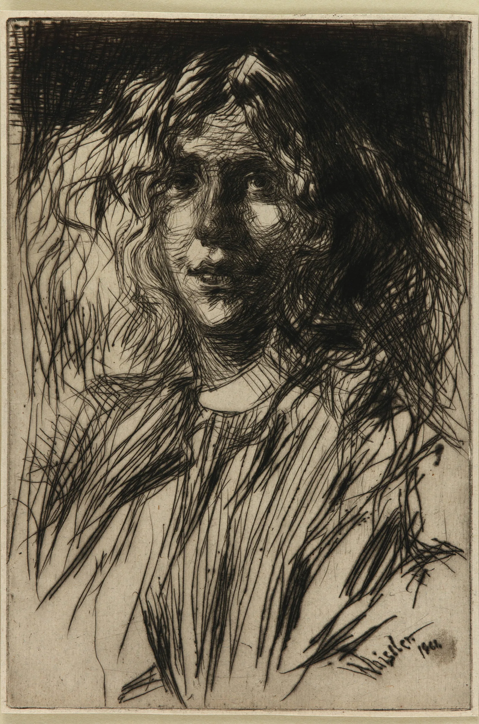 Jo Wall Art by James Abbott McNeill Whistler - Canvas Print