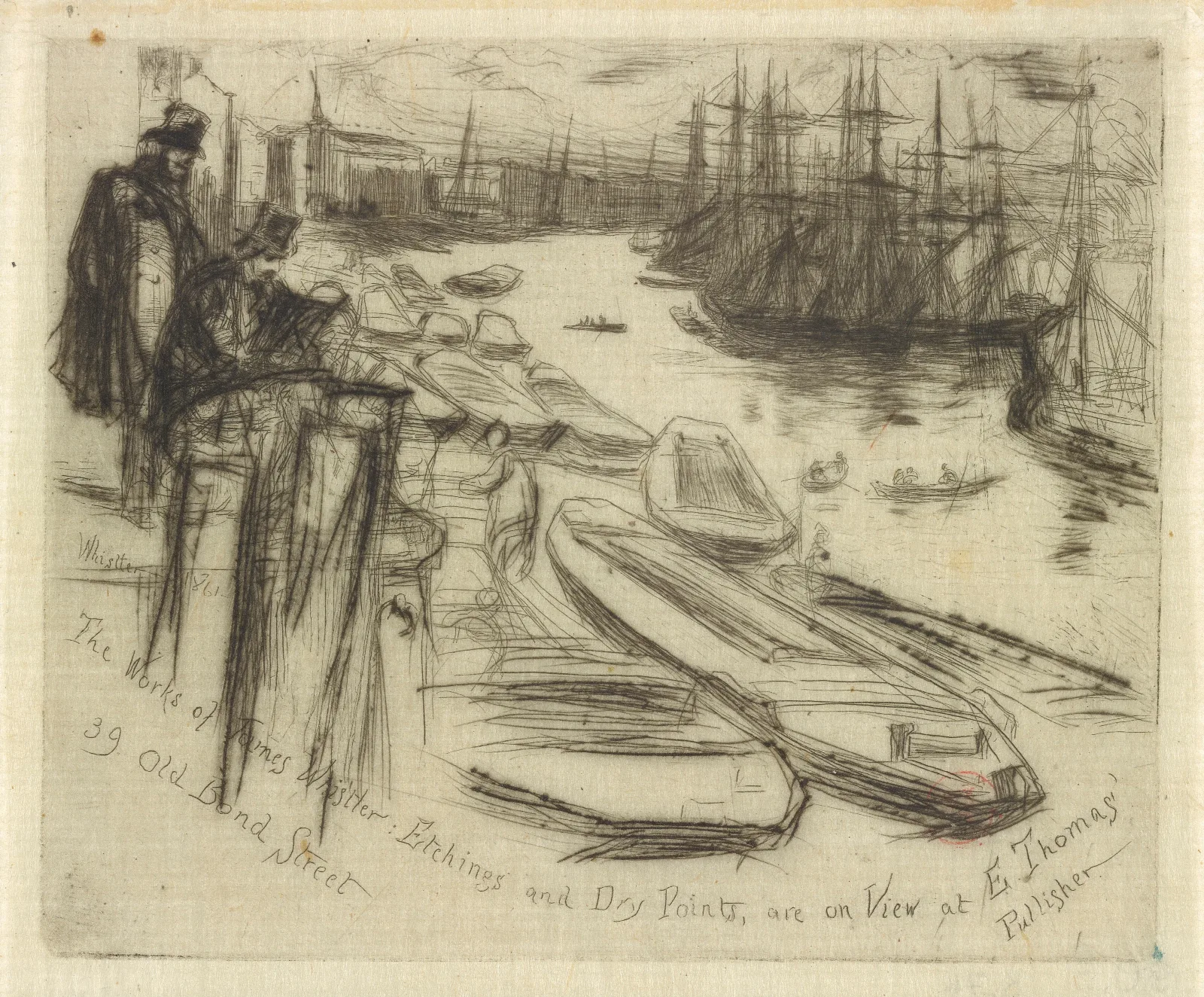 The Little Pool Wall Art by James Abbott McNeill Whistler - Canvas Print