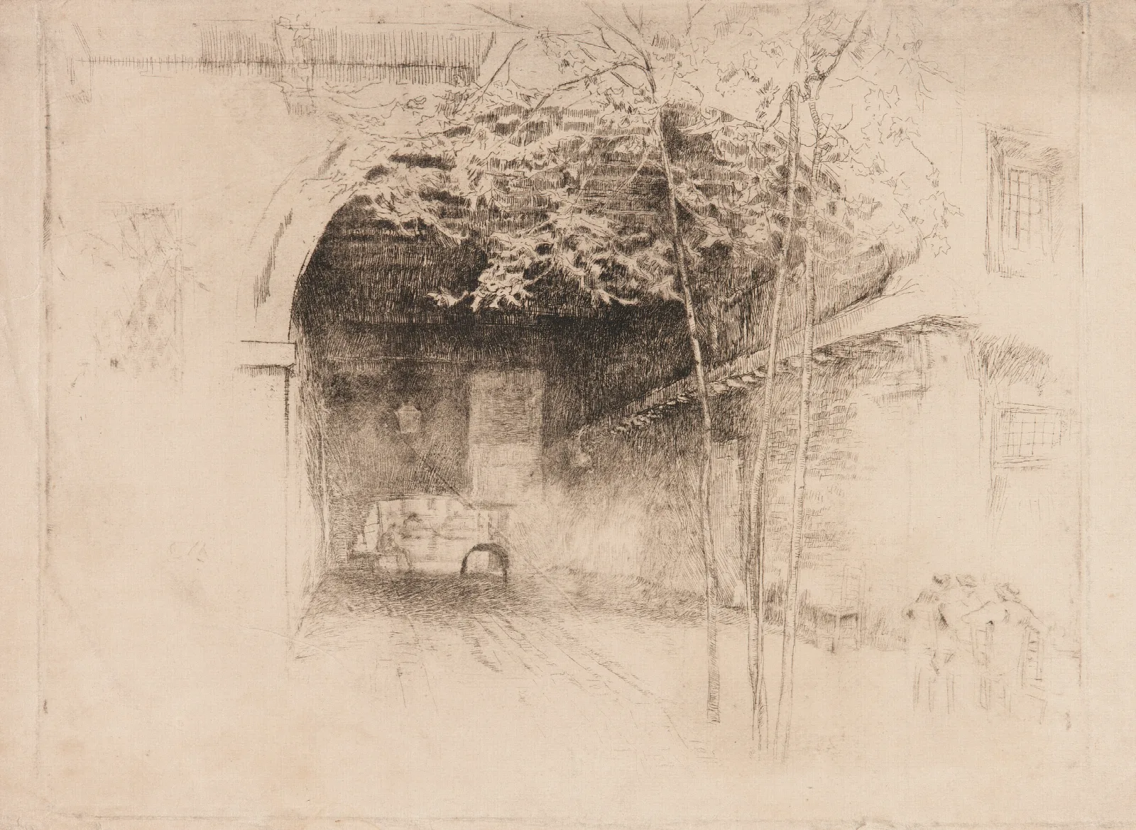 Traghetto Wall Art by James Abbott McNeill Whistler - Canvas Print