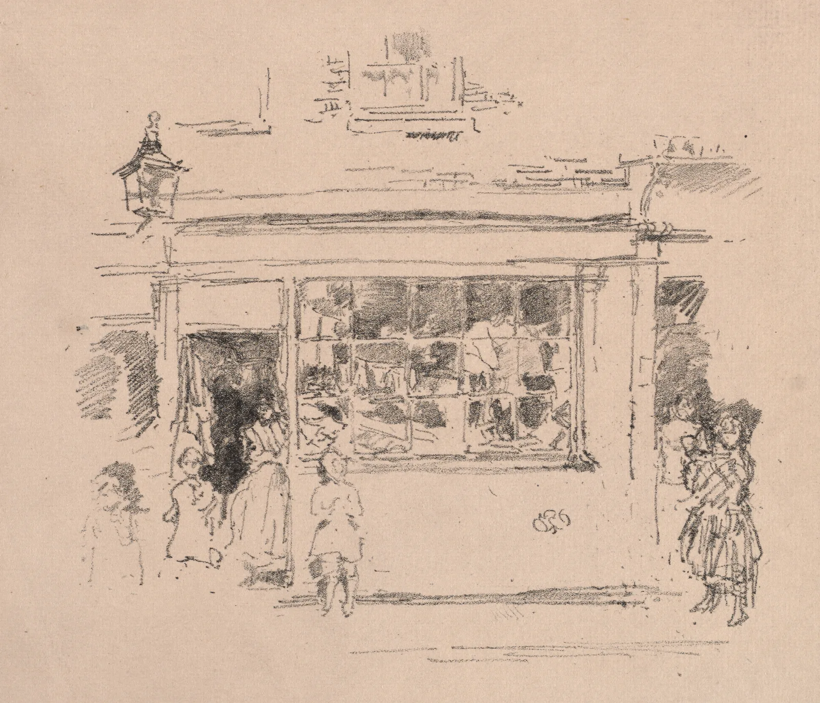 Drury Lane Rags Wall Art by James Abbott McNeill Whistler - Canvas Print