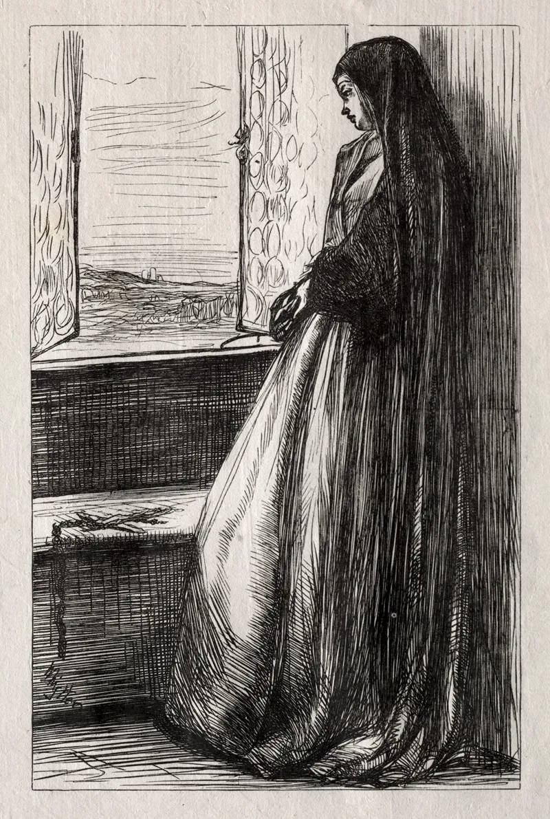 Illustration For Count Bruckhardt In Once A Week Wall Art by James Abbott McNeill Whistler - Canvas Print