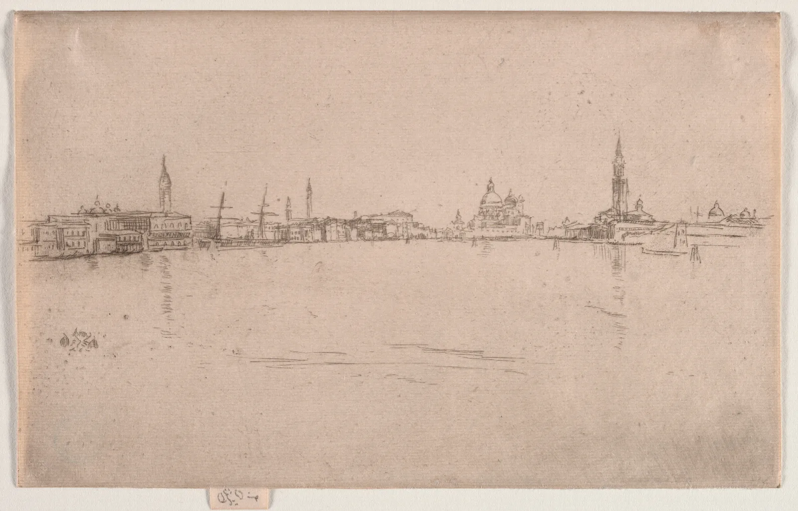 La Salute Dawn Wall Art by James Abbott McNeill Whistler - Canvas Print