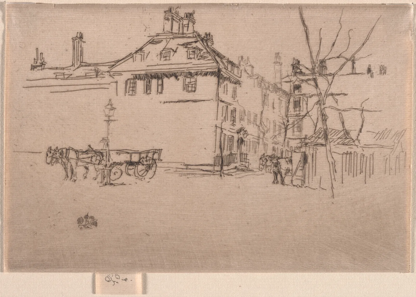 Temple 2 Wall Art by James Abbott McNeill Whistler - Canvas Print