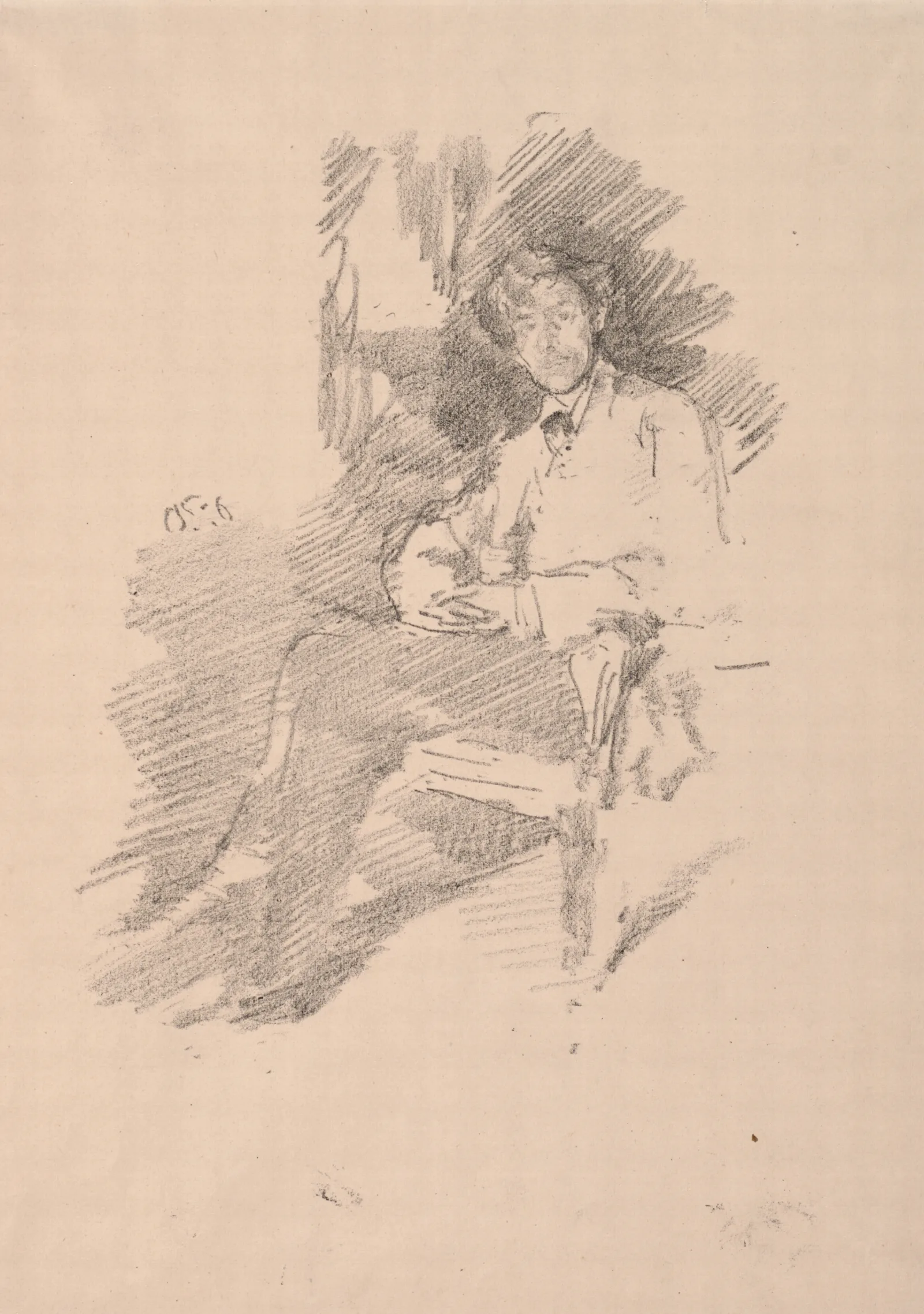 Walter Sickert Wall Art by James Abbott McNeill Whistler - Canvas Print