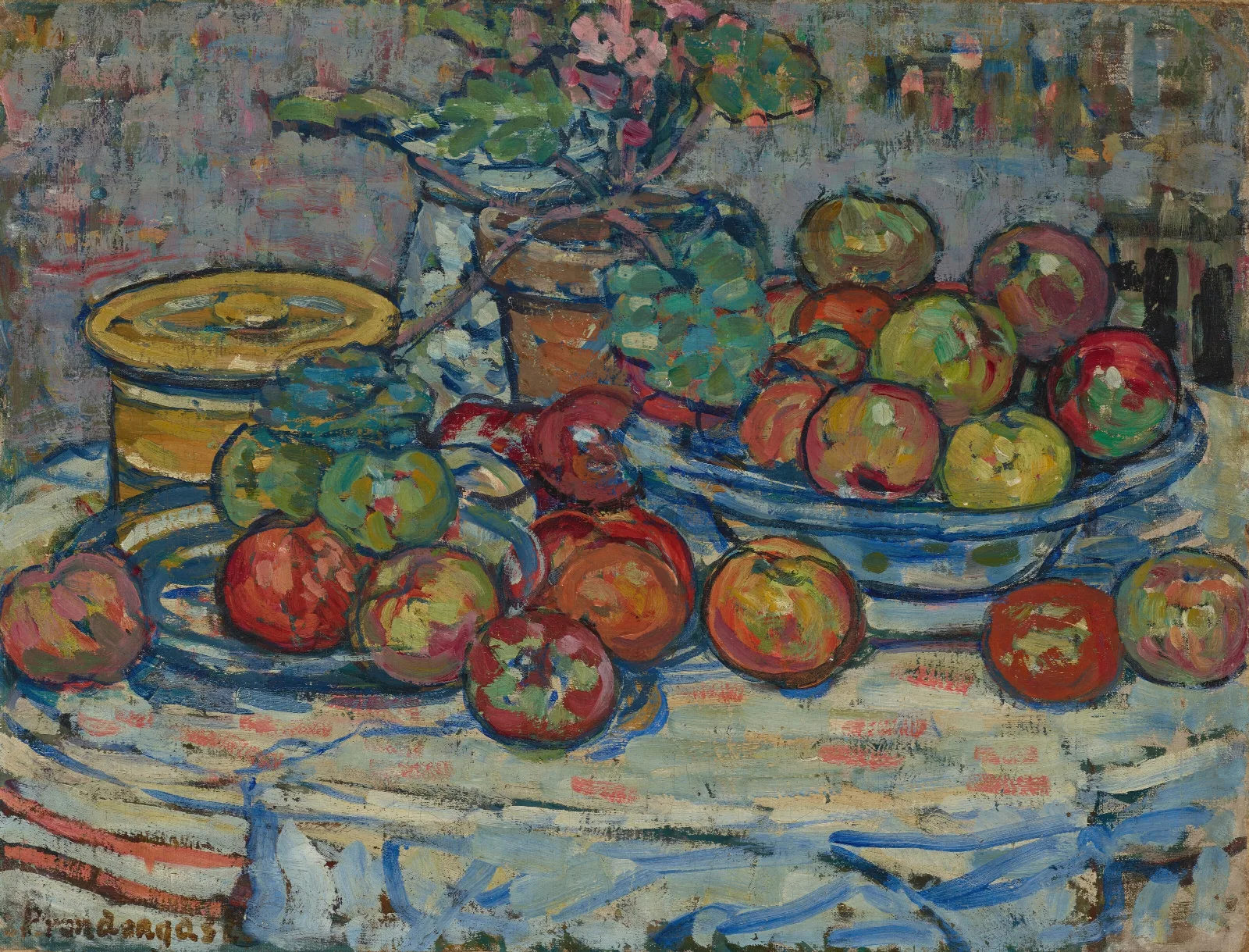 Still Life 163 Wall Art by Maurice Prendergast - Canvas Print