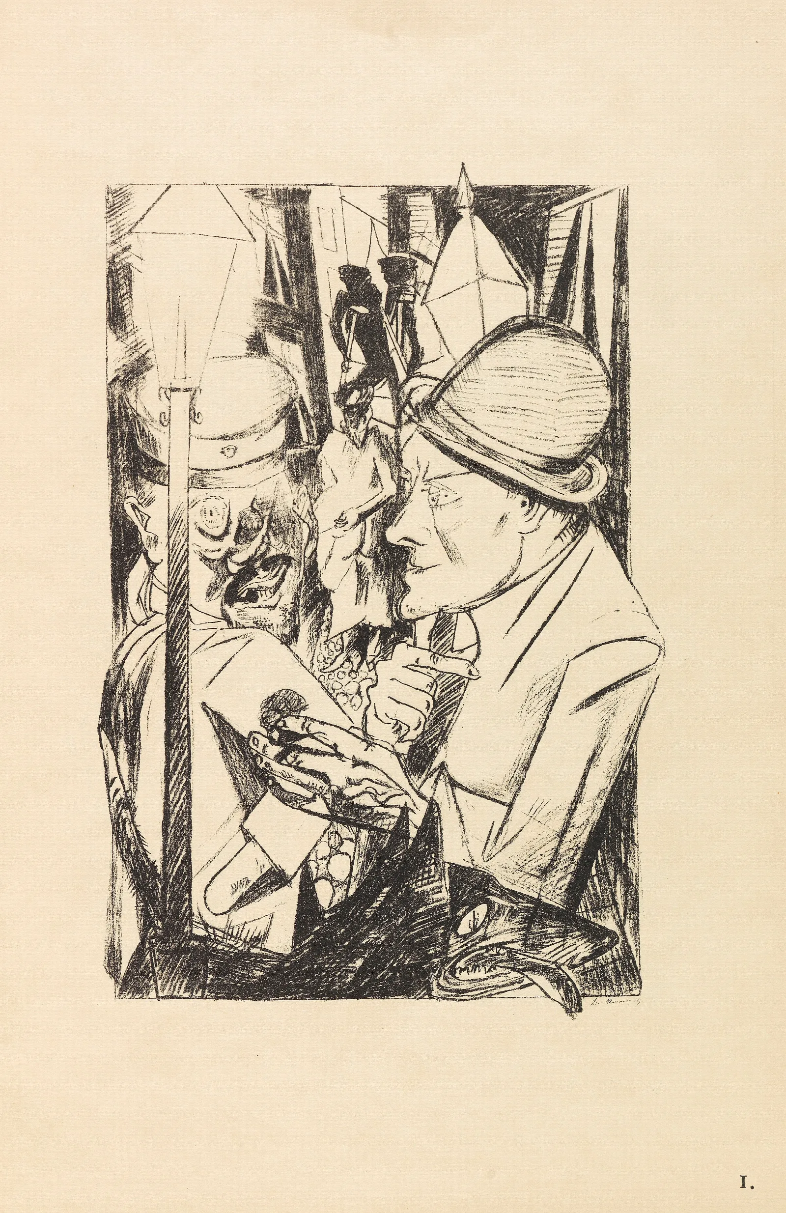 Die Holle Wall Art by Max Beckmann - Canvas Print