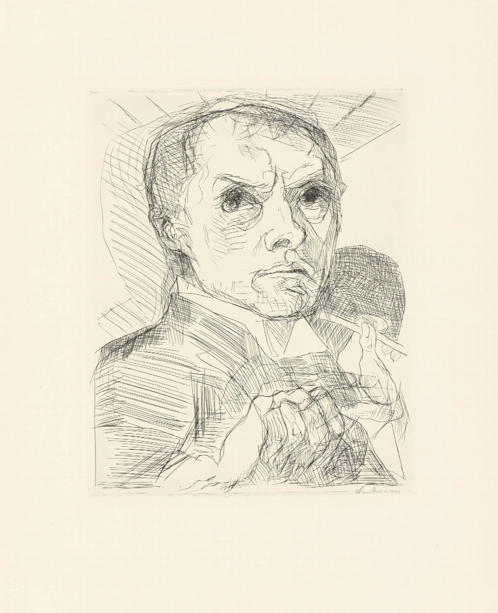 Gesichter Wall Art by Max Beckmann - Canvas Print