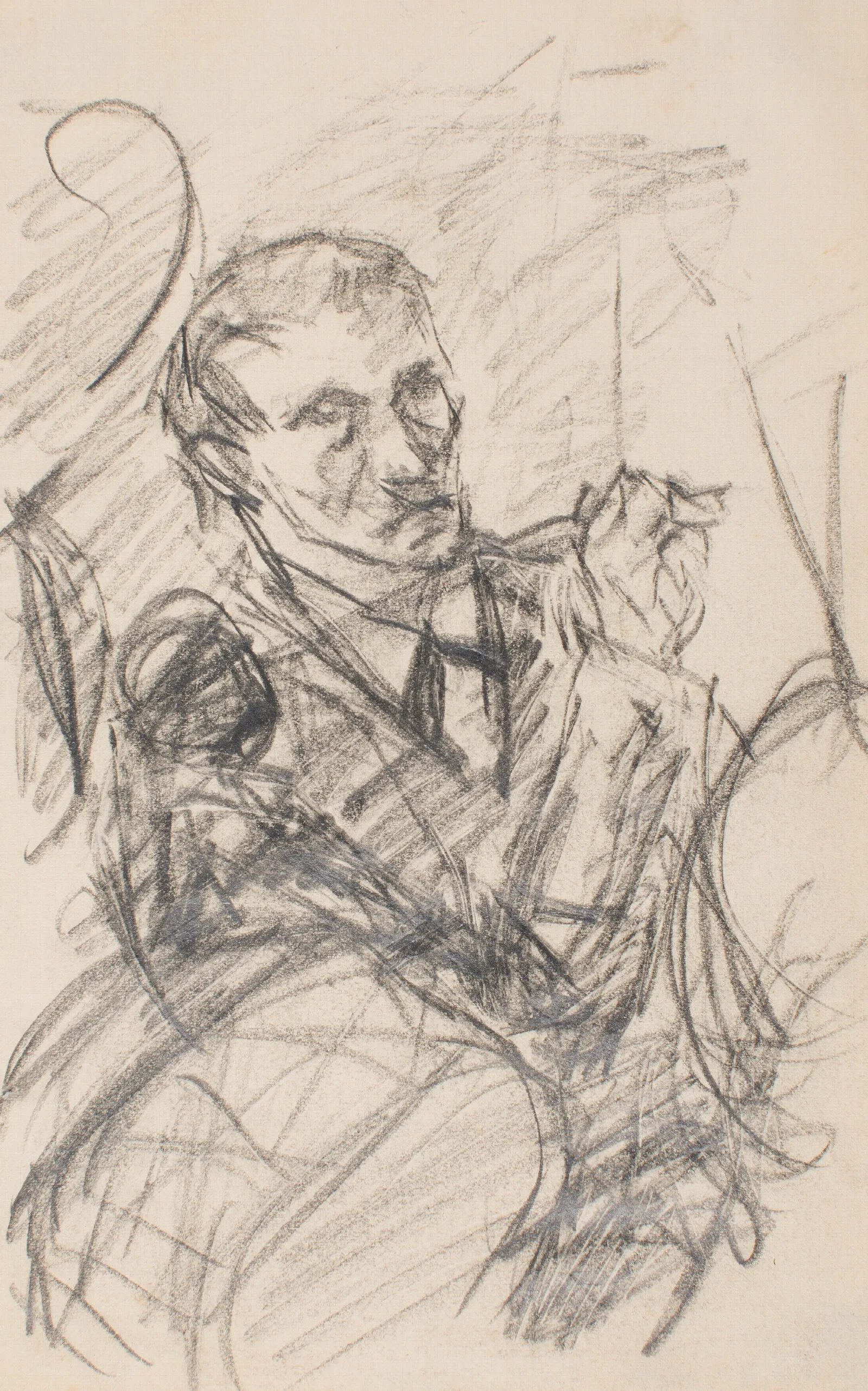 Portrait Of Piper The Publisher Wall Art by Max Beckmann - Canvas Print