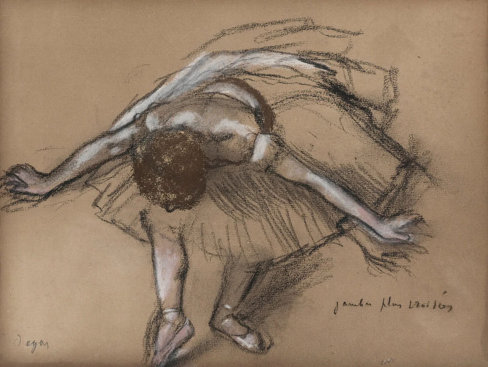 Danseuse Wall Art by Edgar Degas - Canvas Print