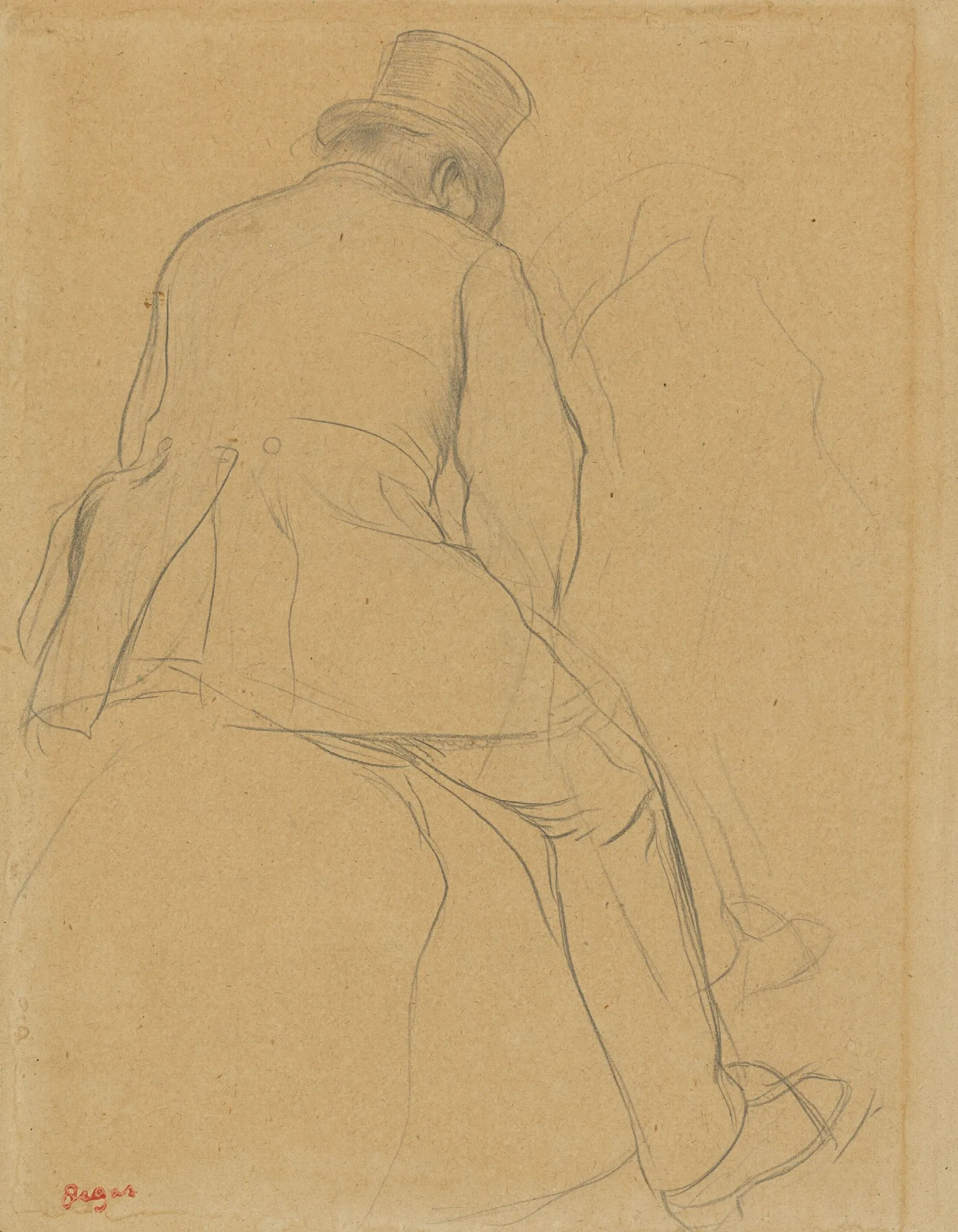 Cavalier 3 Wall Art by Edgar Degas - Canvas Print