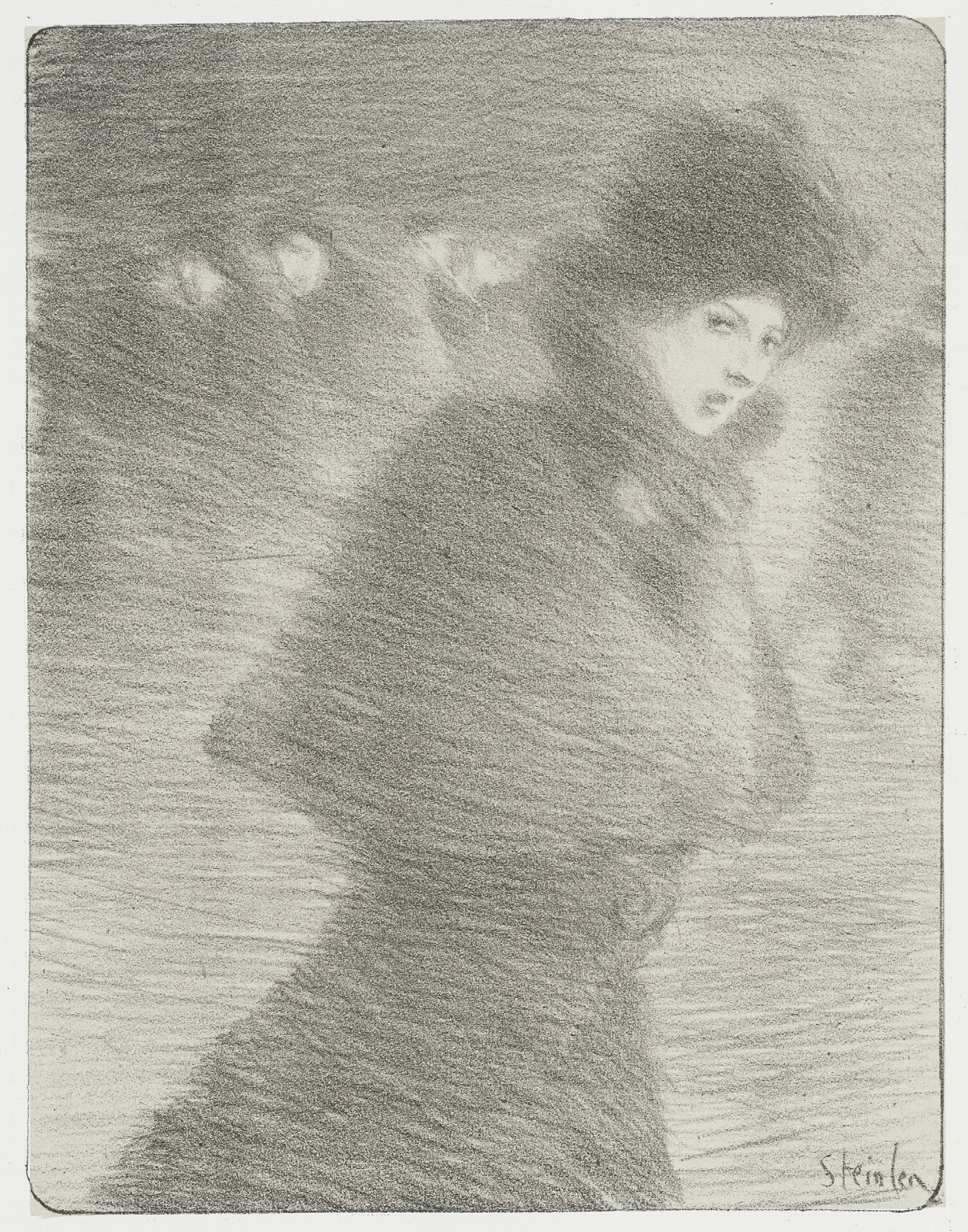 Chansons De Femmes 2 Wall Art by Théophile Alexandre Steinlen - Canvas Print