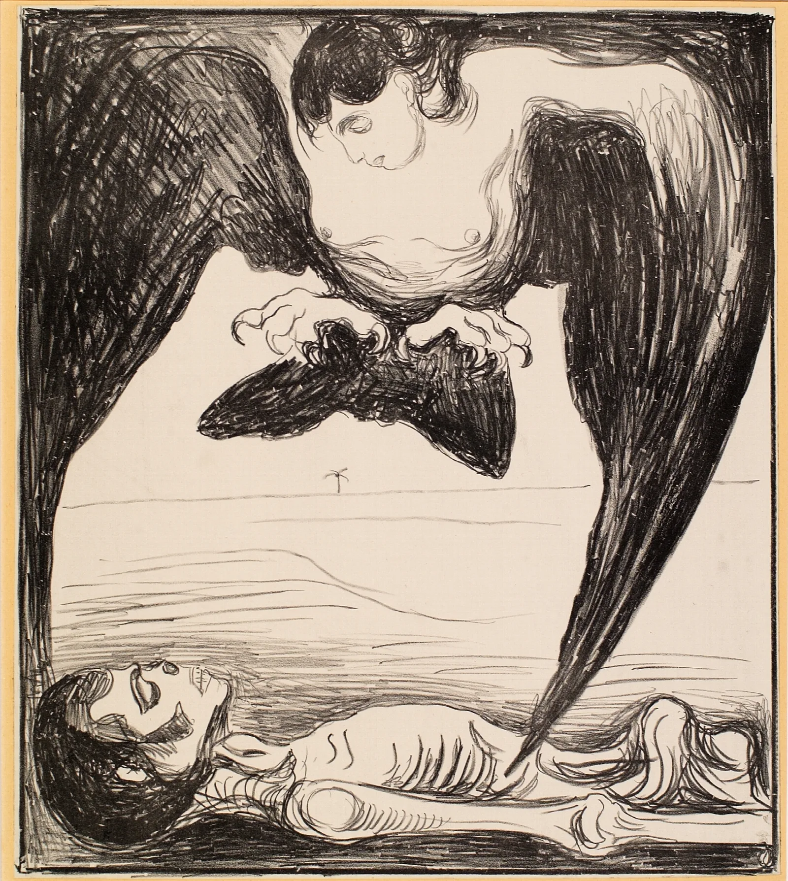 Harpy Wall Art by Edvard Munch - Canvas Print