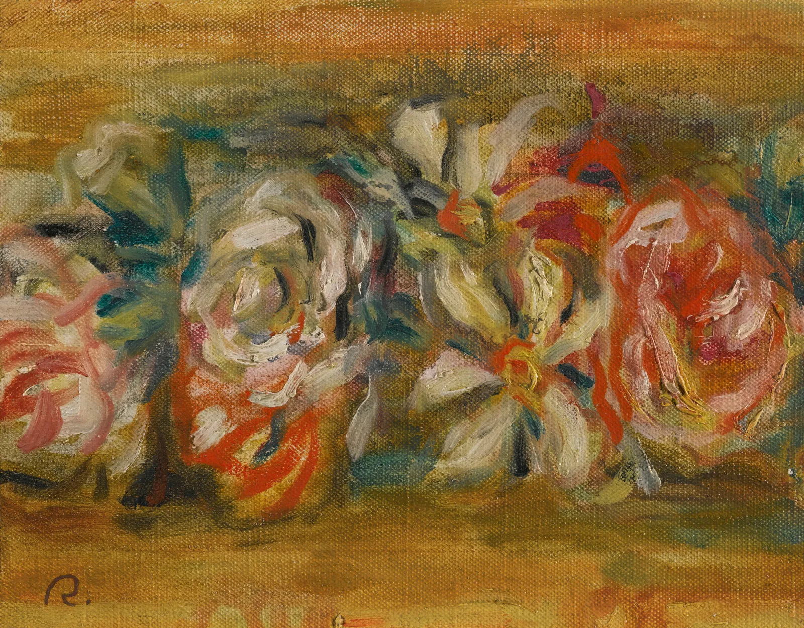 Jetee De Fleurs Wall Art by Pierre-Auguste Renoir - Canvas Print
