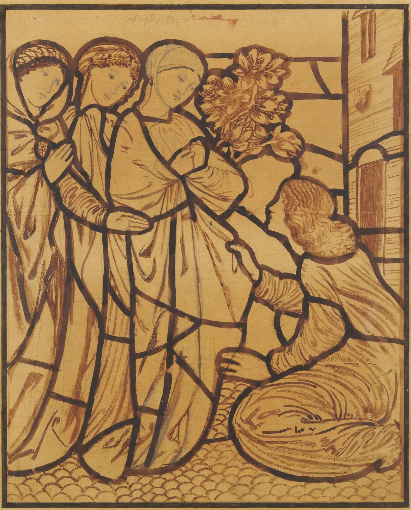 The Song Of Solomon Whither Is Thy Beloved Gone O Thou Fairest Among Women Wall Art by Sir Edward Coley Burne-Jones - Canvas Print