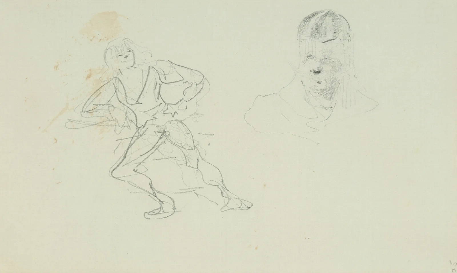 Croquis Wall Art by Henri de Toulouse-Lautrec - Canvas Print