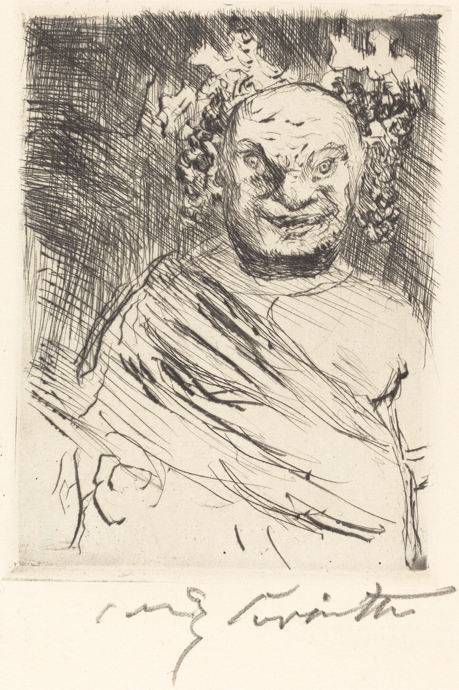 The Banquet Of Trimalchio Pl I Wall Art by Lovis Corinth - Canvas Print