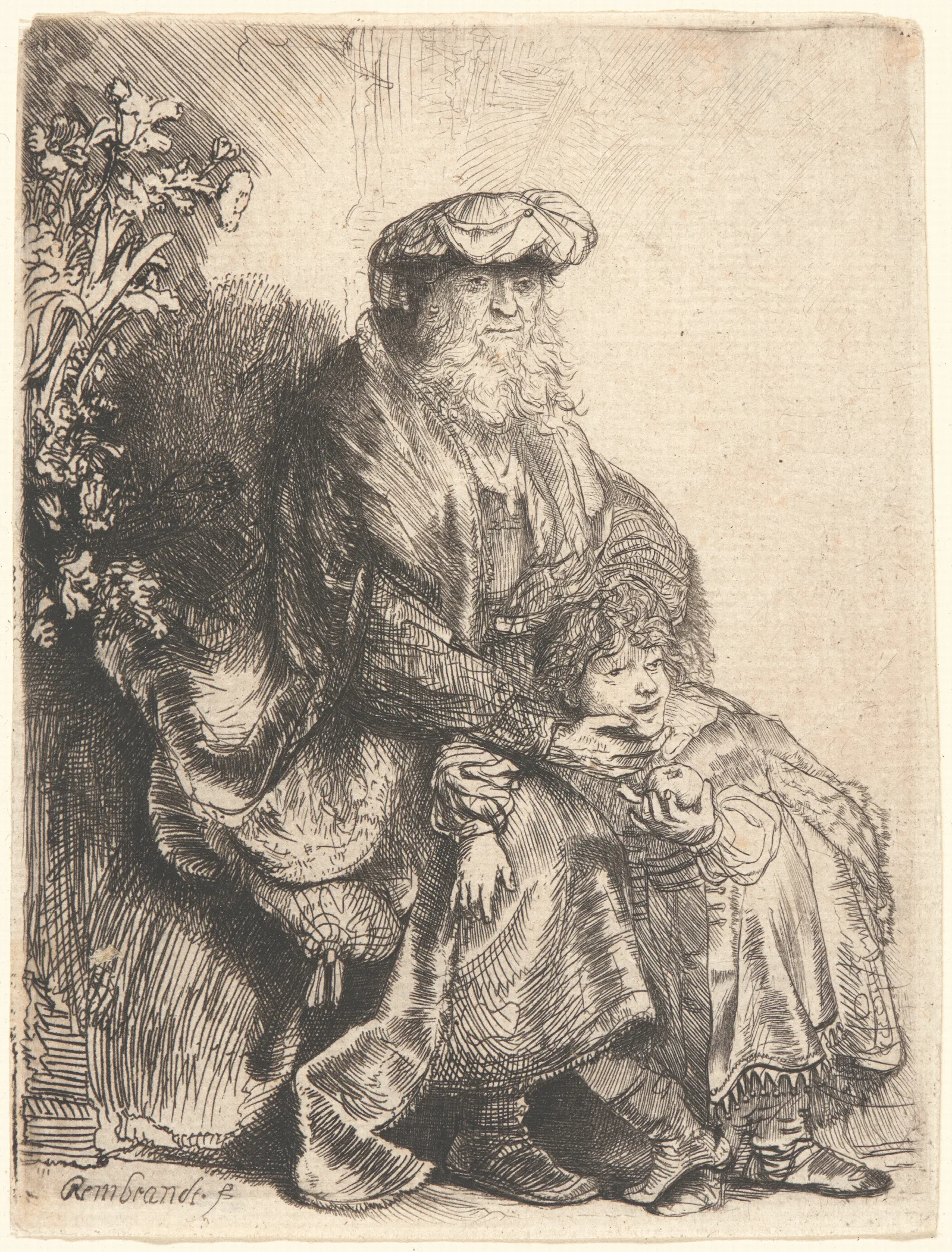 Abrahams Sacrifice 2 Wall Art by Rembrandt van Rijn - Canvas Print
