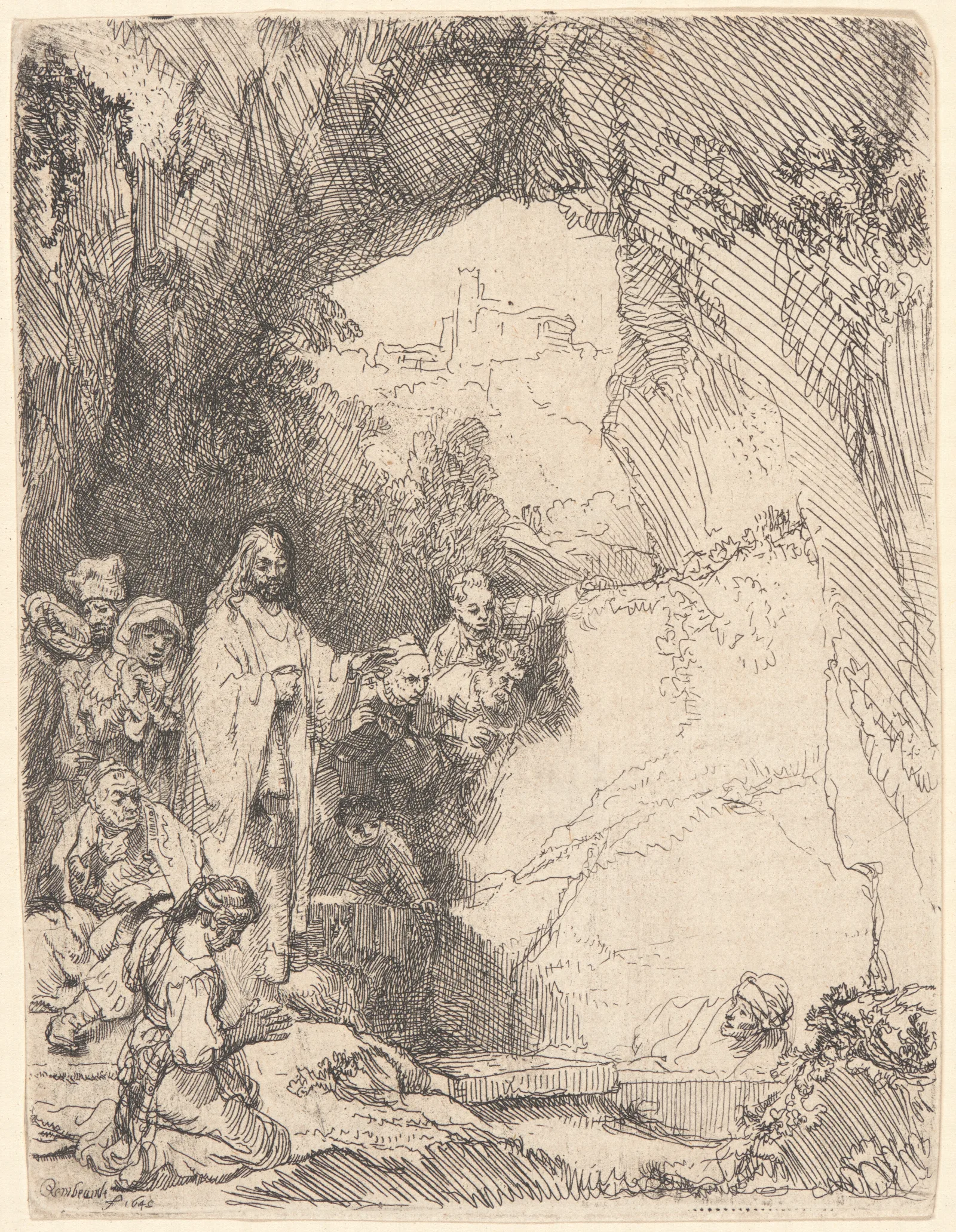 The Raising Of Lazarus 18 Wall Art by Rembrandt van Rijn - Canvas Print