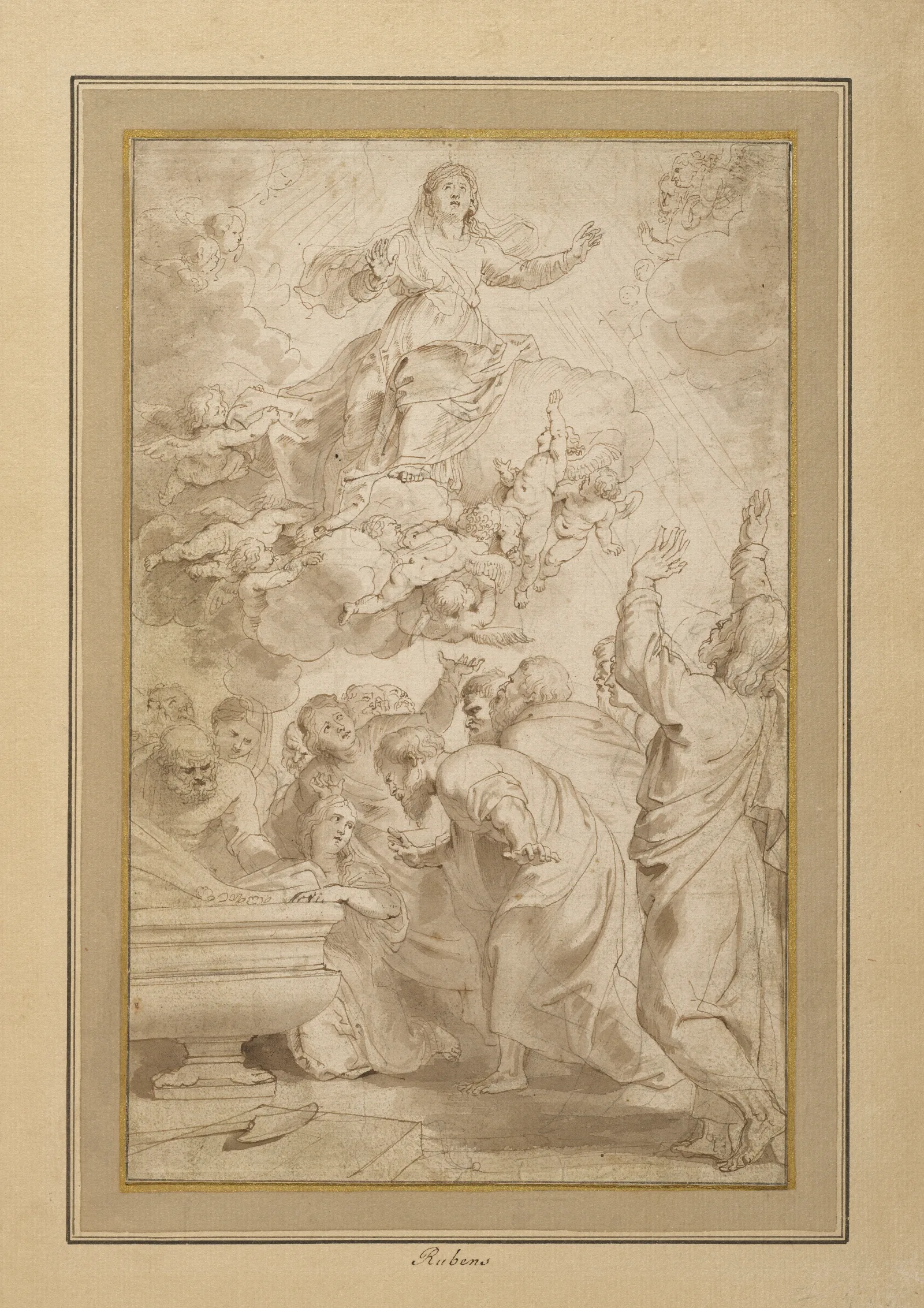 The Assumption Of The Virgin 38 Wall Art by Peter Paul Rubens - Canvas Print