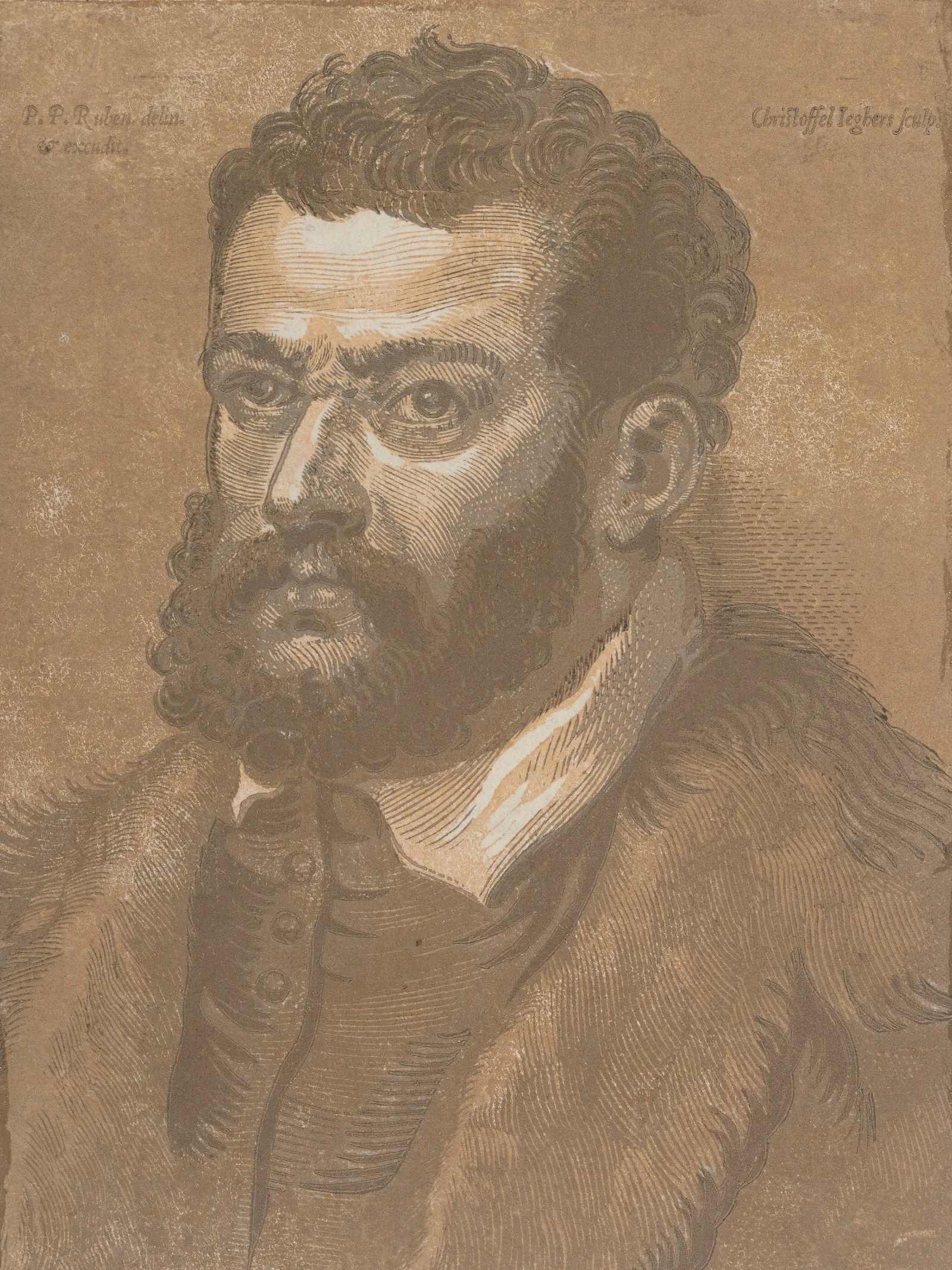Portrait Of A Man 362 Wall Art by Peter Paul Rubens - Canvas Print