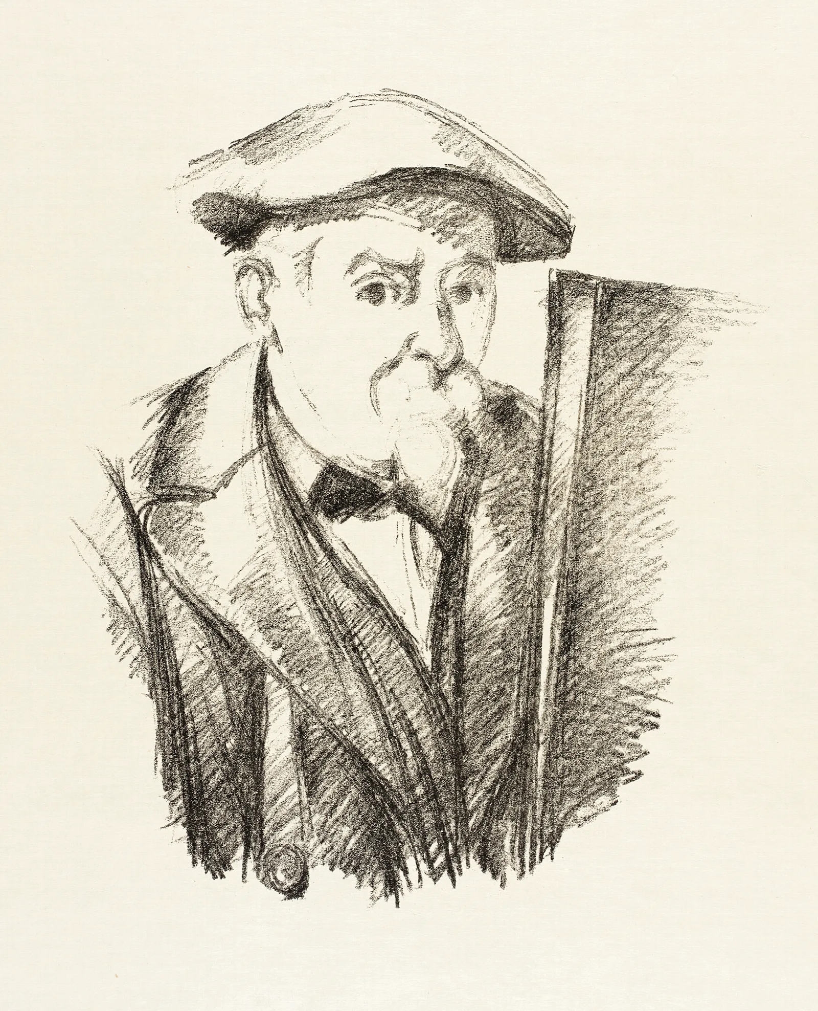 Self Portrait 322 Wall Art by Paul Cézanne - Canvas Print