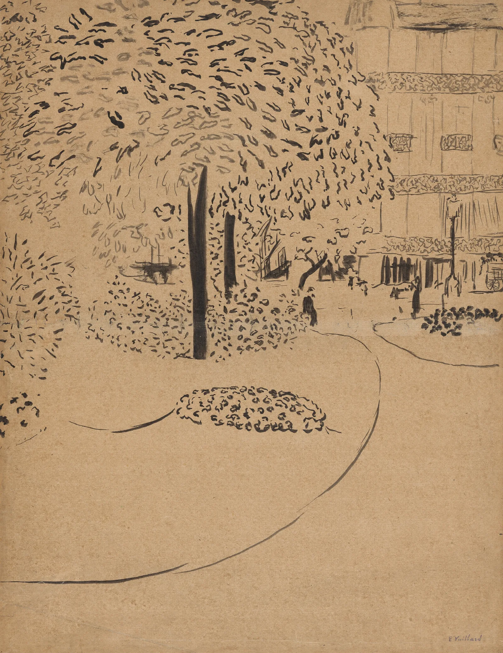 The Square Wall Art by Édouard Vuillard - Canvas Print