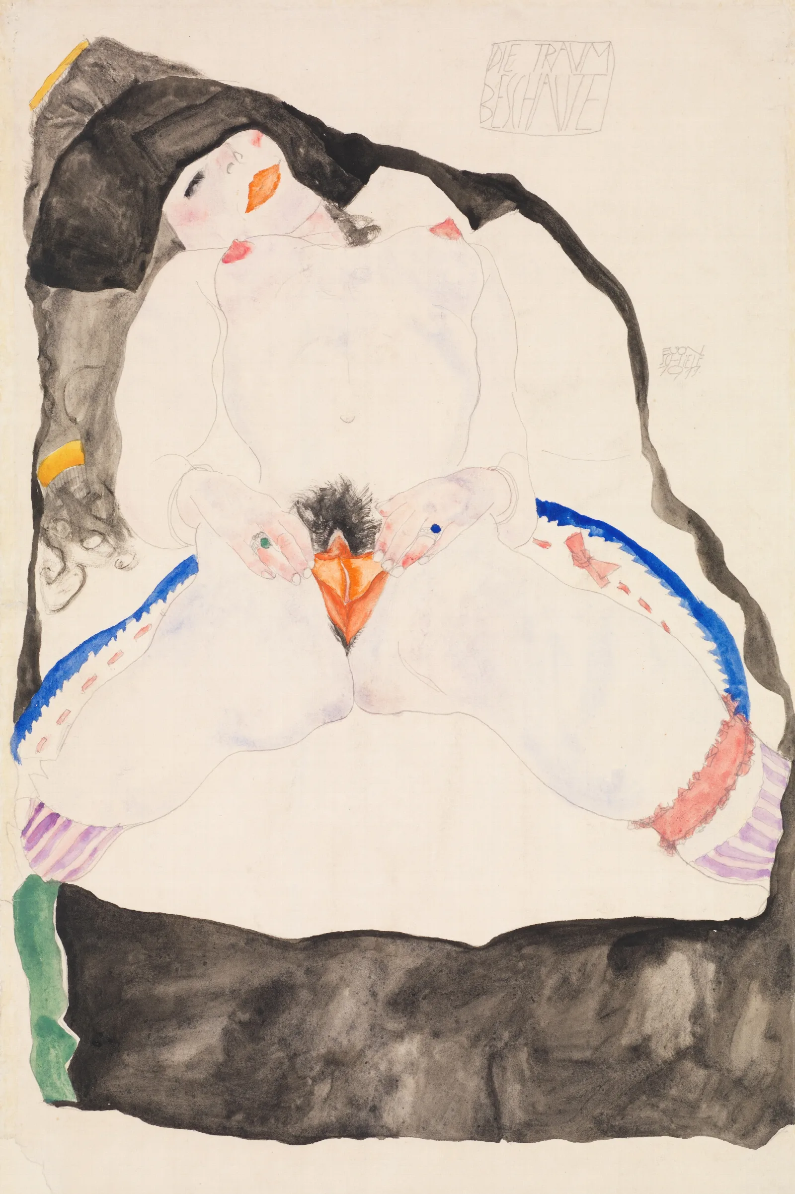 Observed In A Dream Wall Art by Egon Schiele - Canvas Print